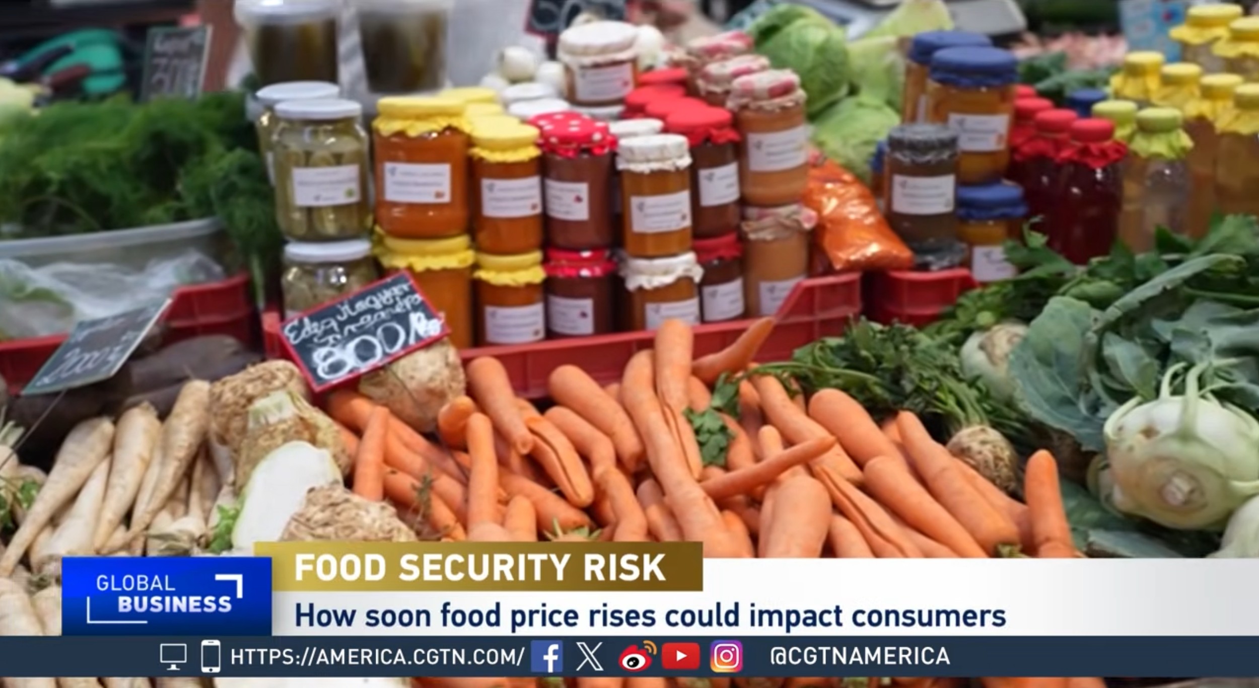 Interview: CGTN America - Geopolitical Risk Meets Global Food Security