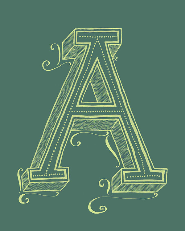 Yes Design Shop-26 Letters Set-cool forest green-flat preview.jpg