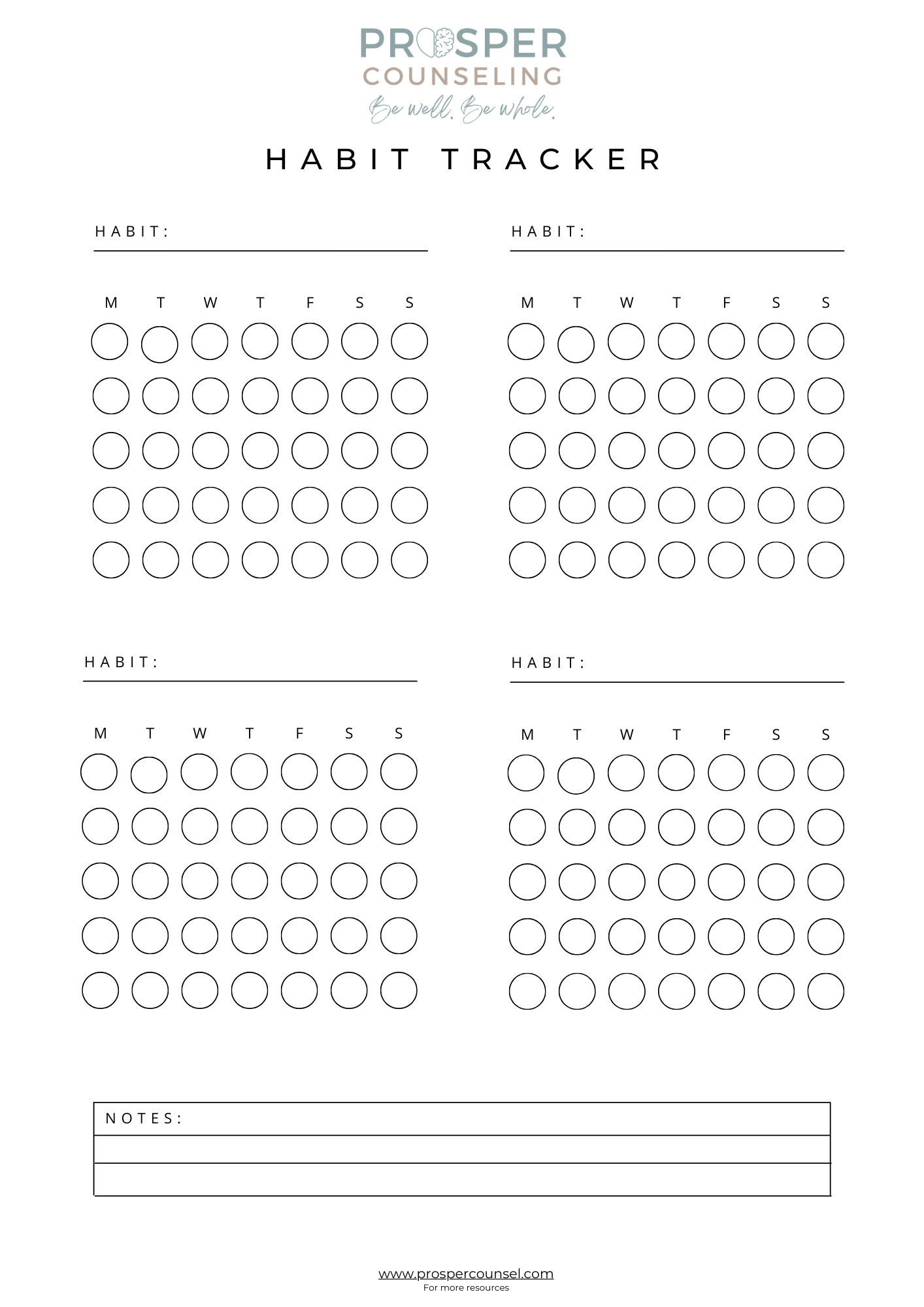 Simple Habit Tracker