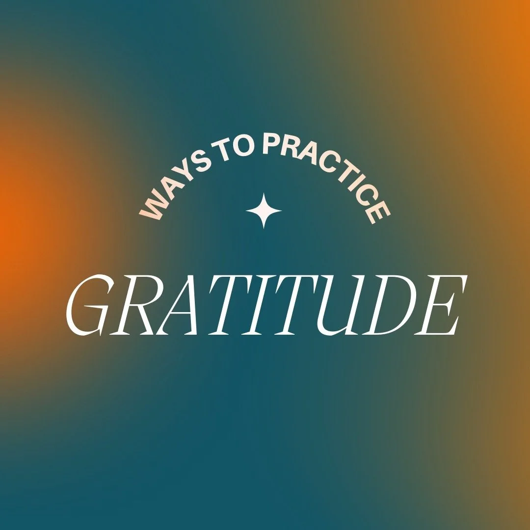 🌟 Ways to Practice Gratitude 🌟

Cultivating gratitude can transform your life in the most beautiful ways. Here are three simple ways to start:

1️⃣ Share Your Gratitude: Tell someone how much you appreciate them&mdash;kind words can brighten someon
