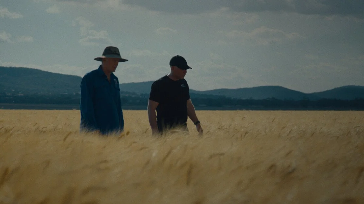 Otway pasta makers and farmers in the field