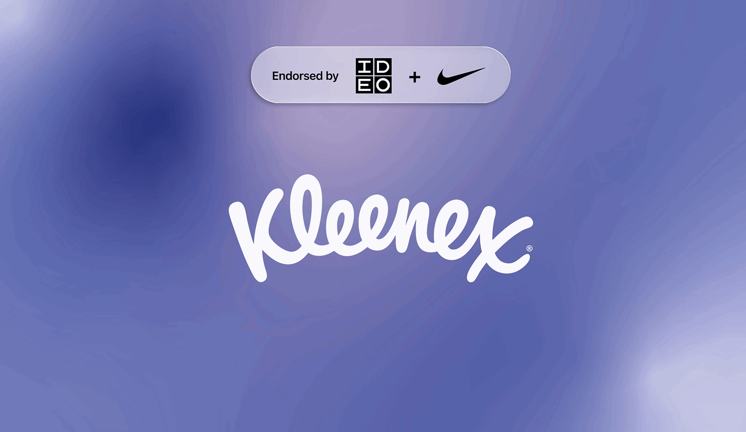 Designing interface for Kleenex's new product line