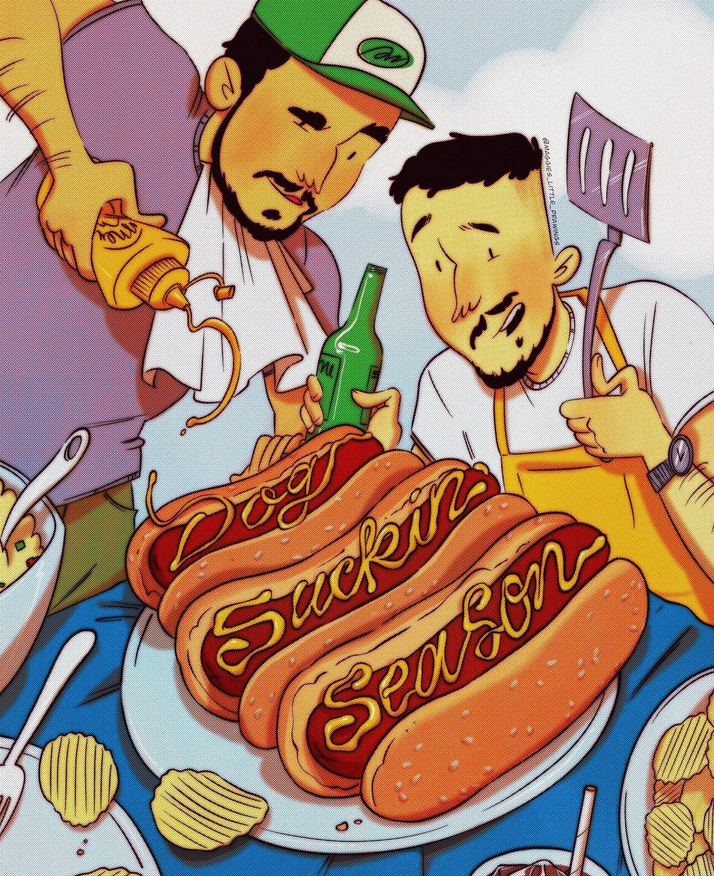 Summer means one thing, and one thing only, it’s dog sucking season 🌭 🌭🌭
@thebasementyard