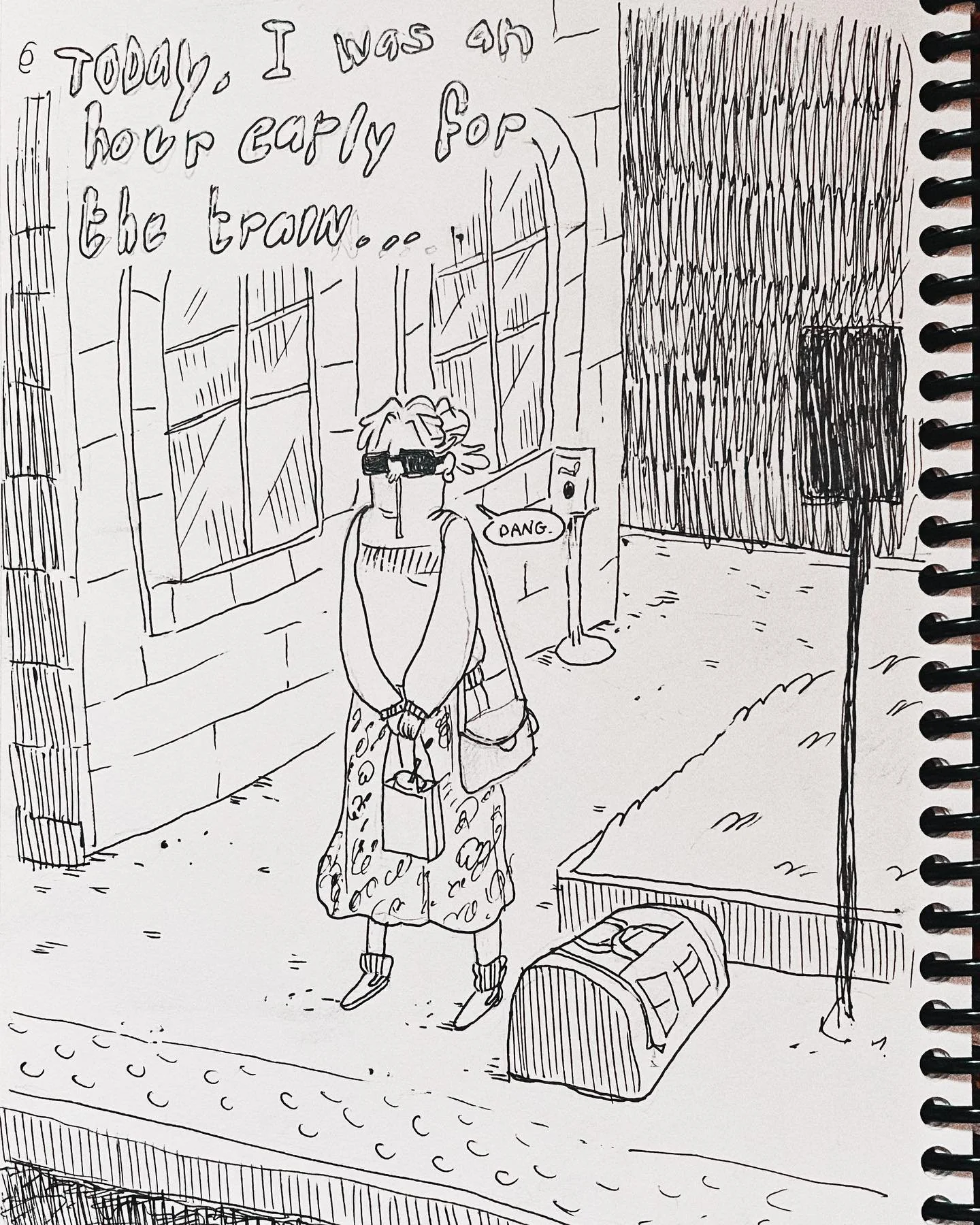 Been doing more sketchbook work recently 🌸 starting to feel more myself doing art again :)