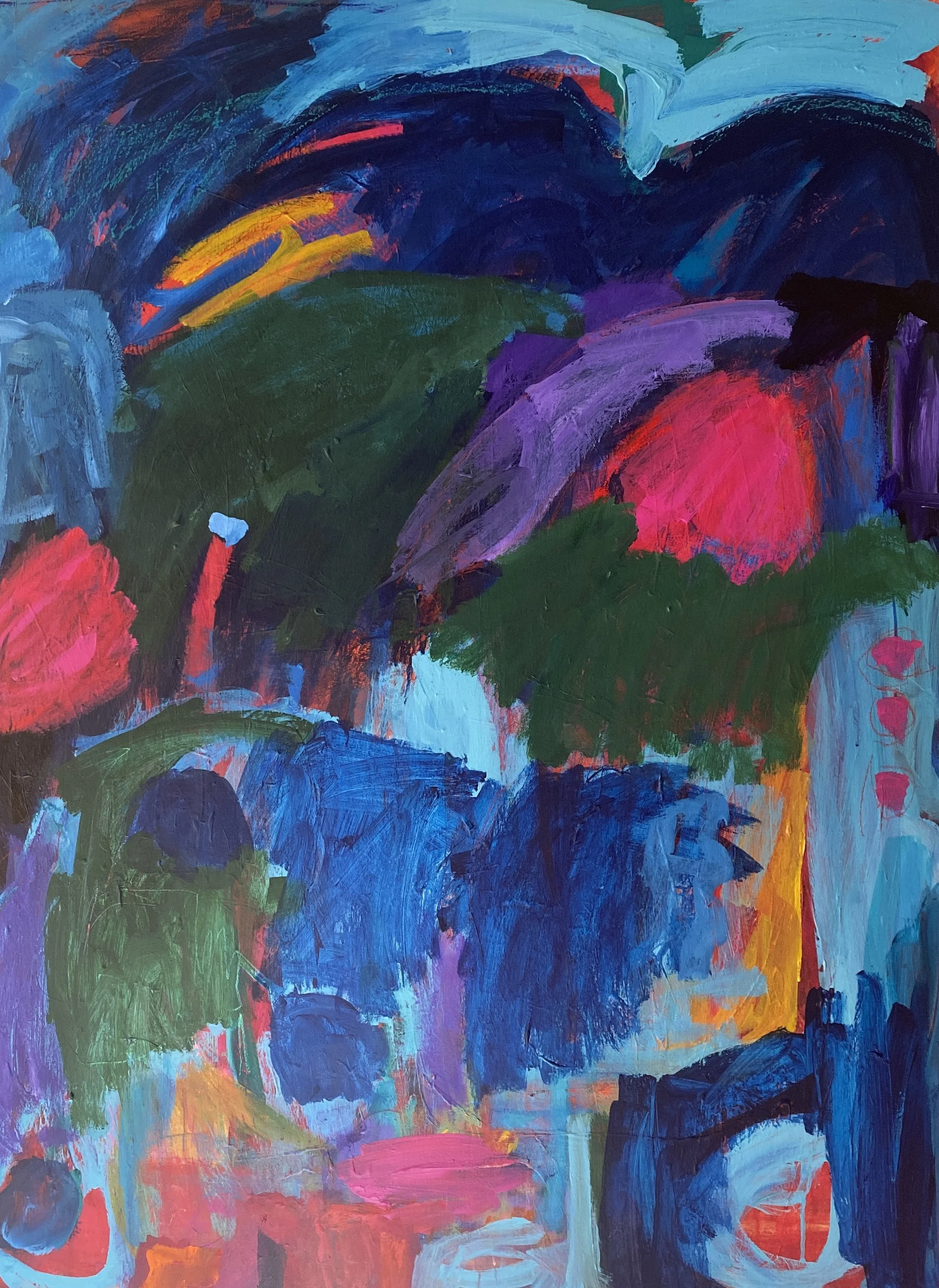 In Place | Acrylic on Canvas | 92 x 122cm