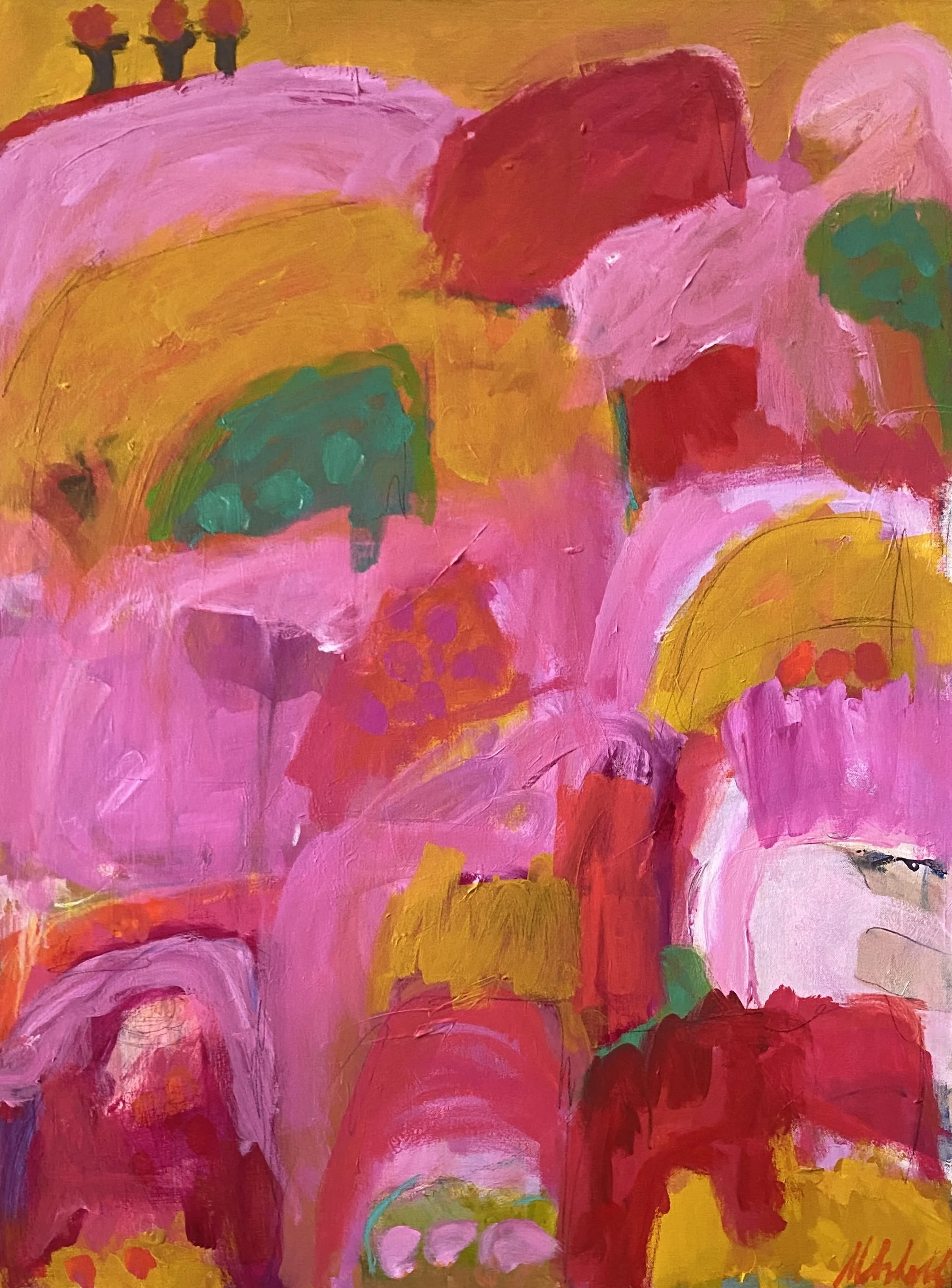 Enchanted World | Acrylic on Canvas | 76 x 102 cm