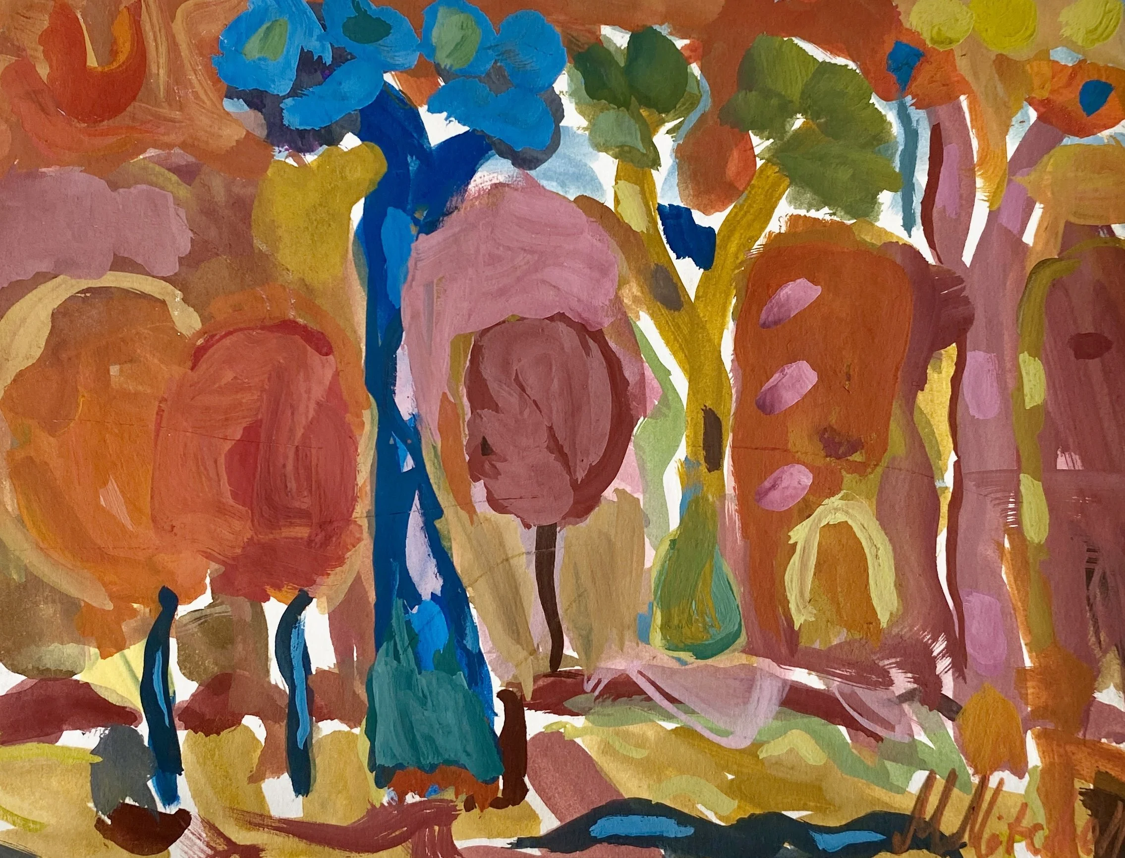 Eternal Wonder | Watercolour on Paper | 26 x 22cm