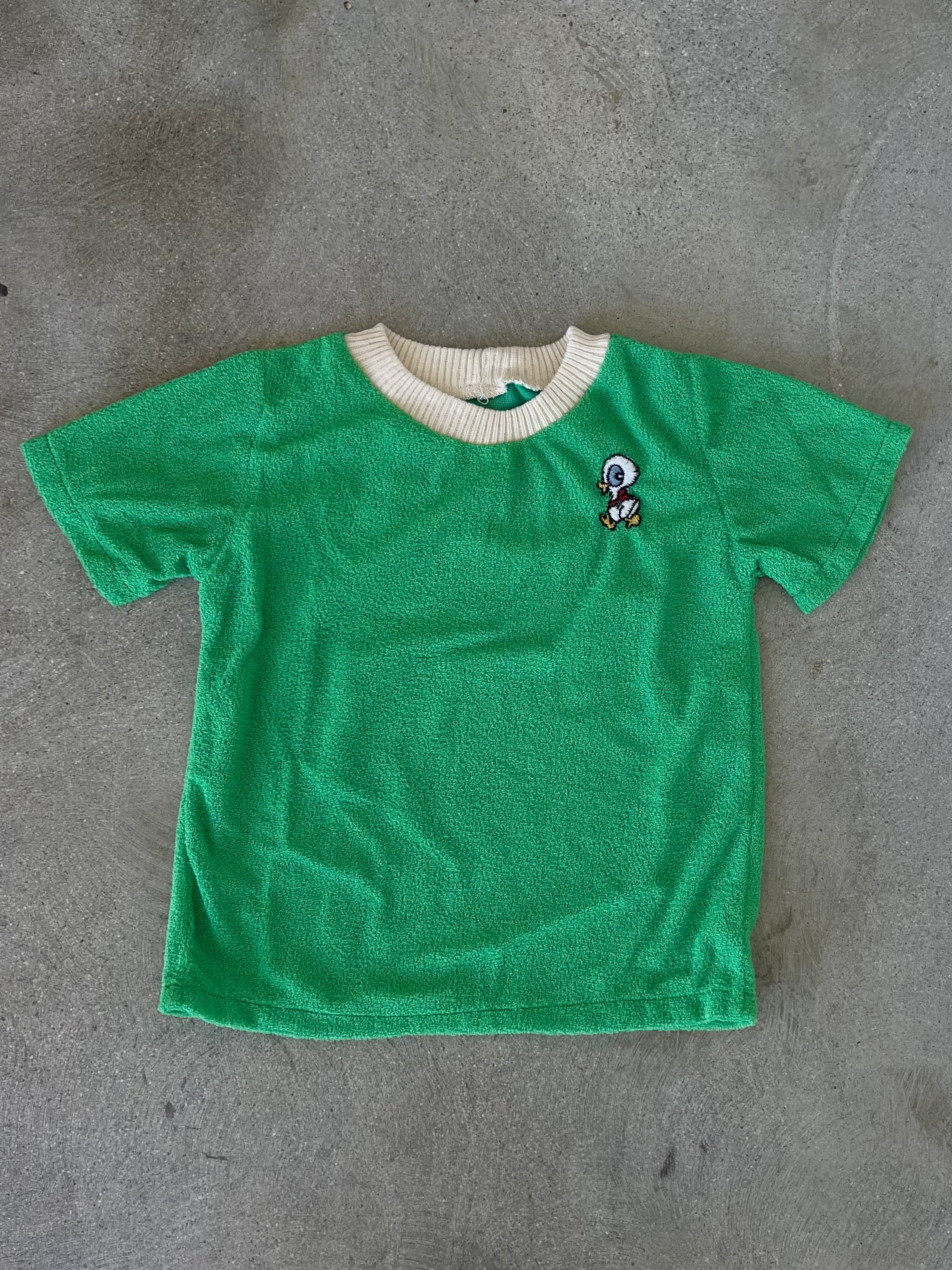 Terry Green Duck Tee