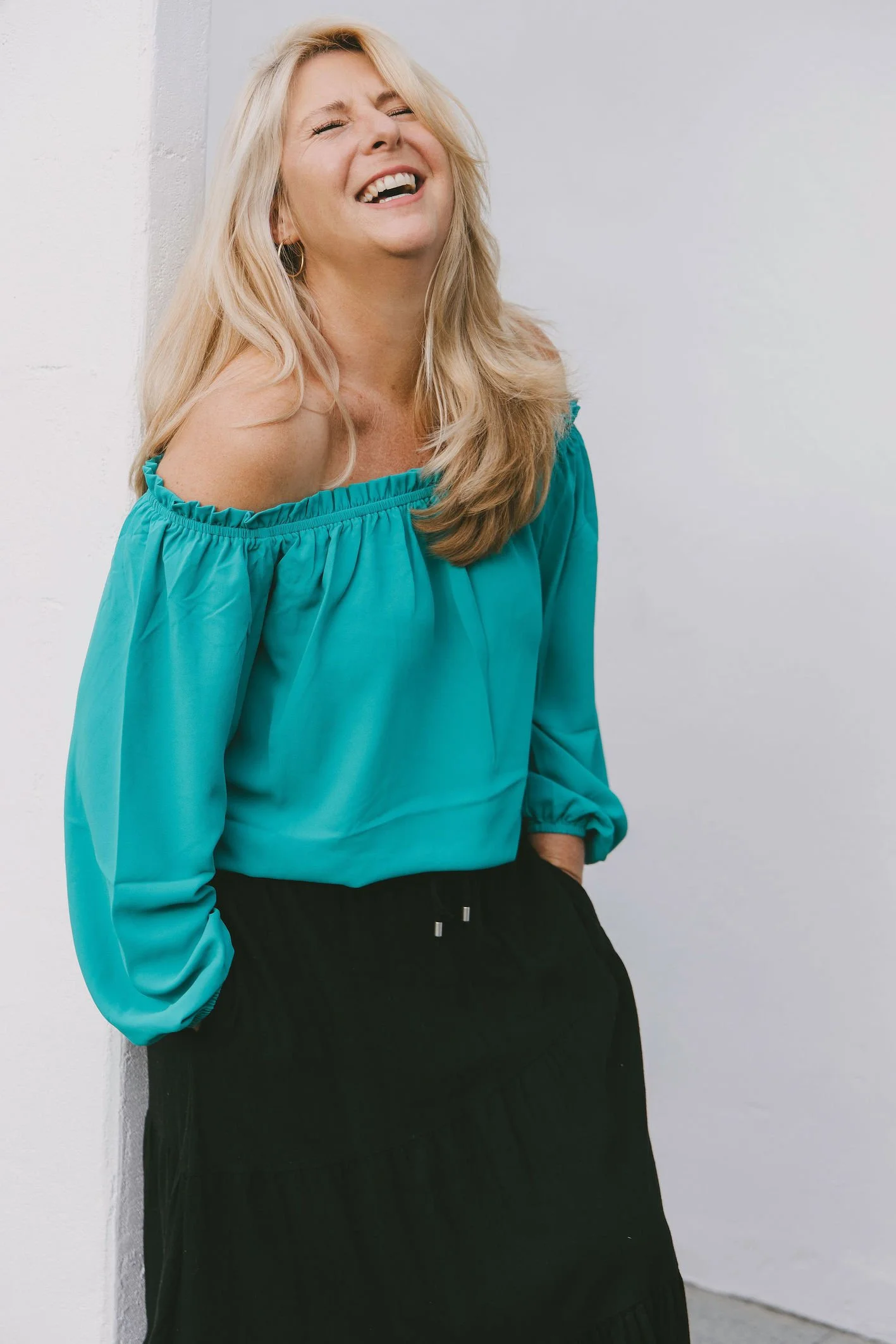 Amber Clements laughing