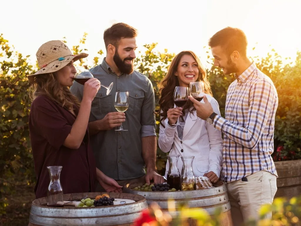 Human Design workshop at a winery
