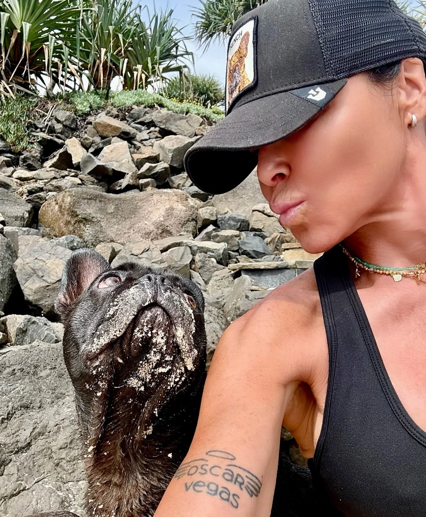 If love had a face&hellip; it&rsquo;d be covered in sand. 💕