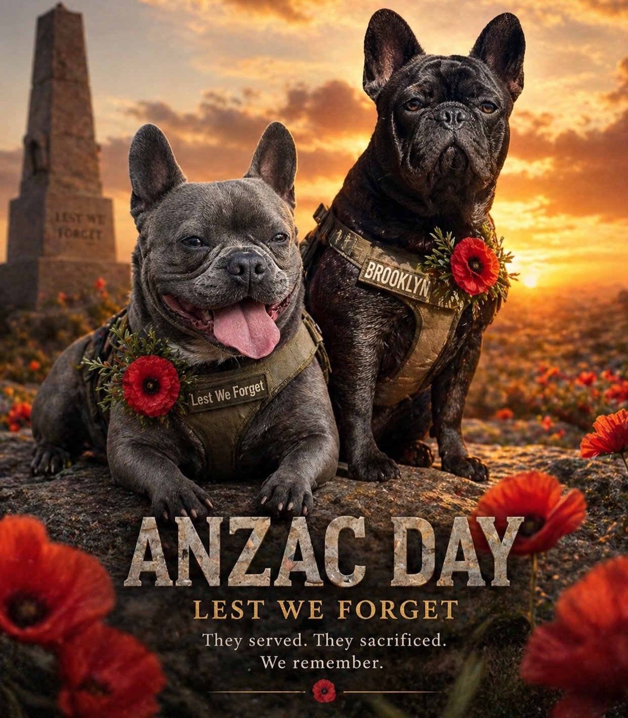 Lest we forget ❤️

Today we pause to honour the courage, sacrifice, and spirit of the ANZACs.
Grateful for those who served, and those who continue to serve.

A quiet moment of reflection this morning, before coming together as a community ❤️
We reme