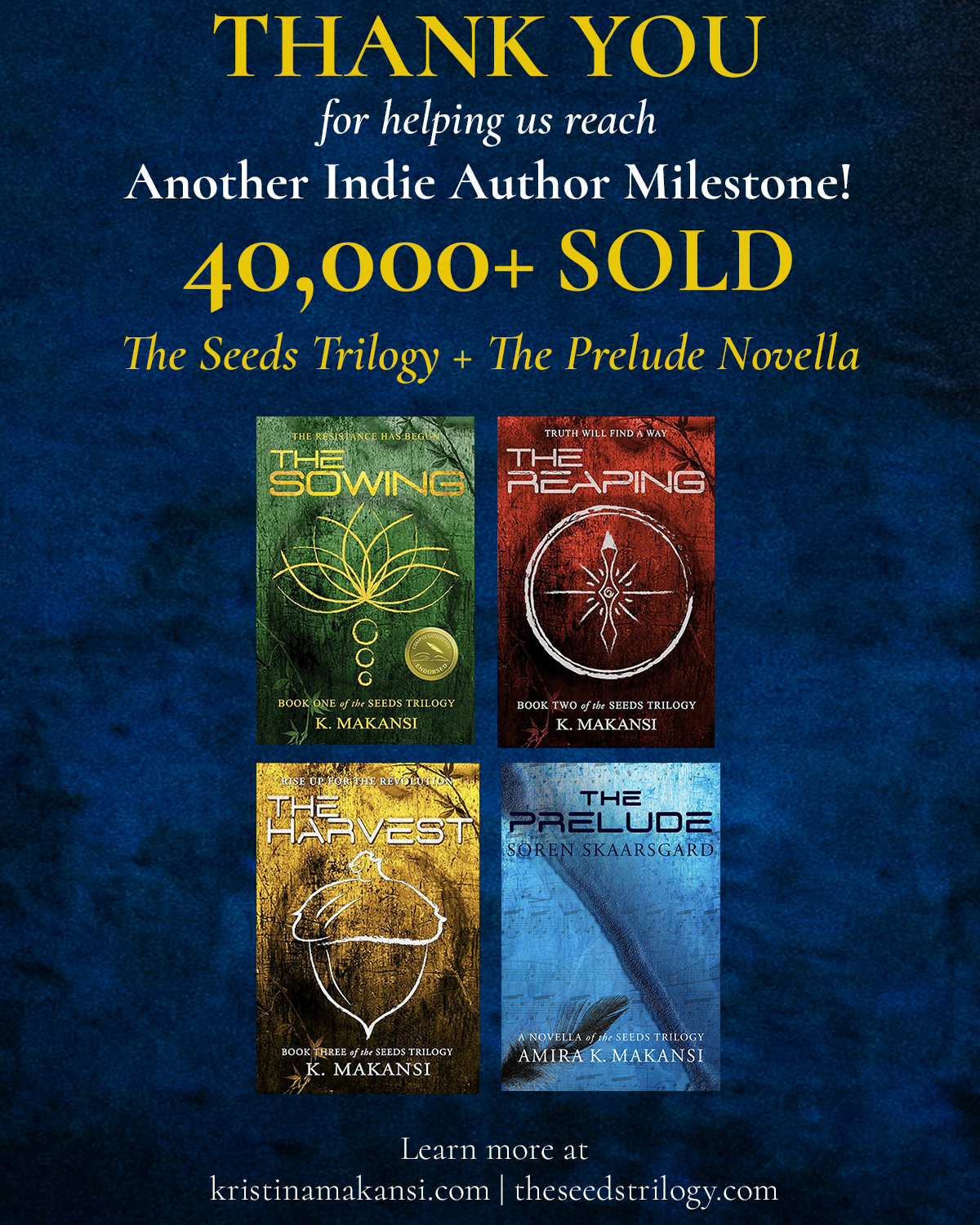 Indie Author MilestoneS Unlocked!