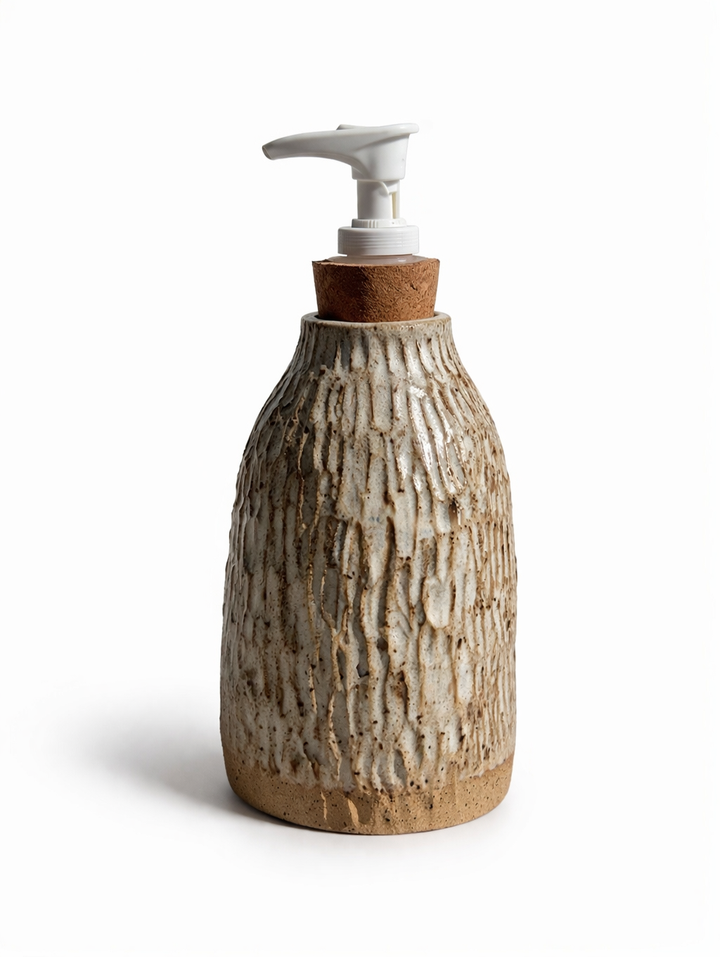 Small Textured Soap Dispenser