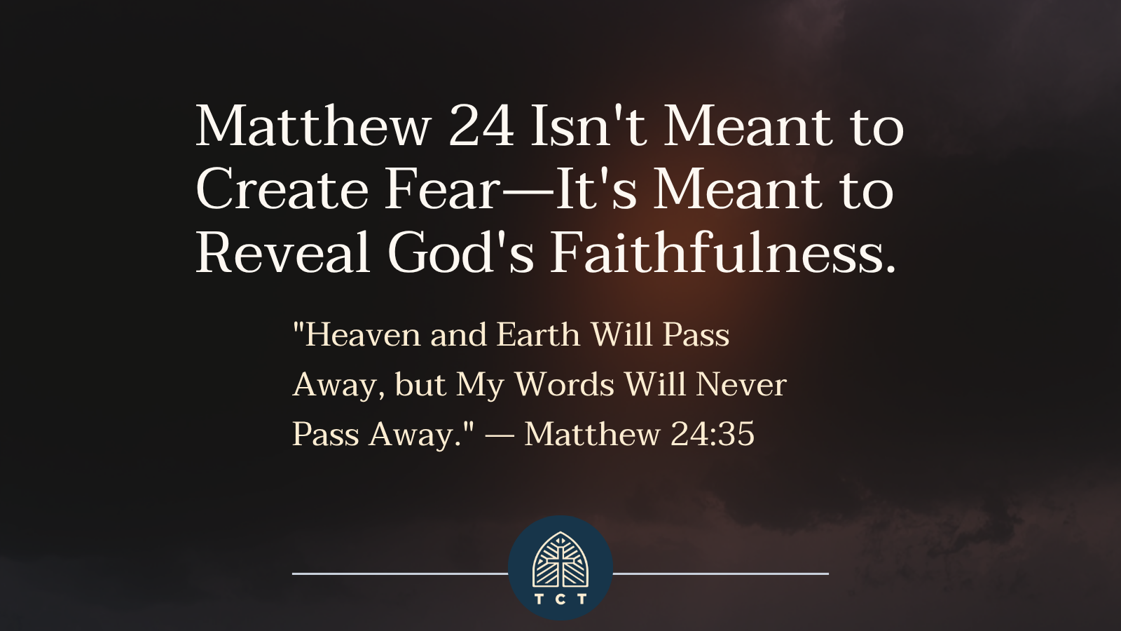 What Will Happen During the Tribulation? Understanding Matthew 24 and God's Plan for Israel
