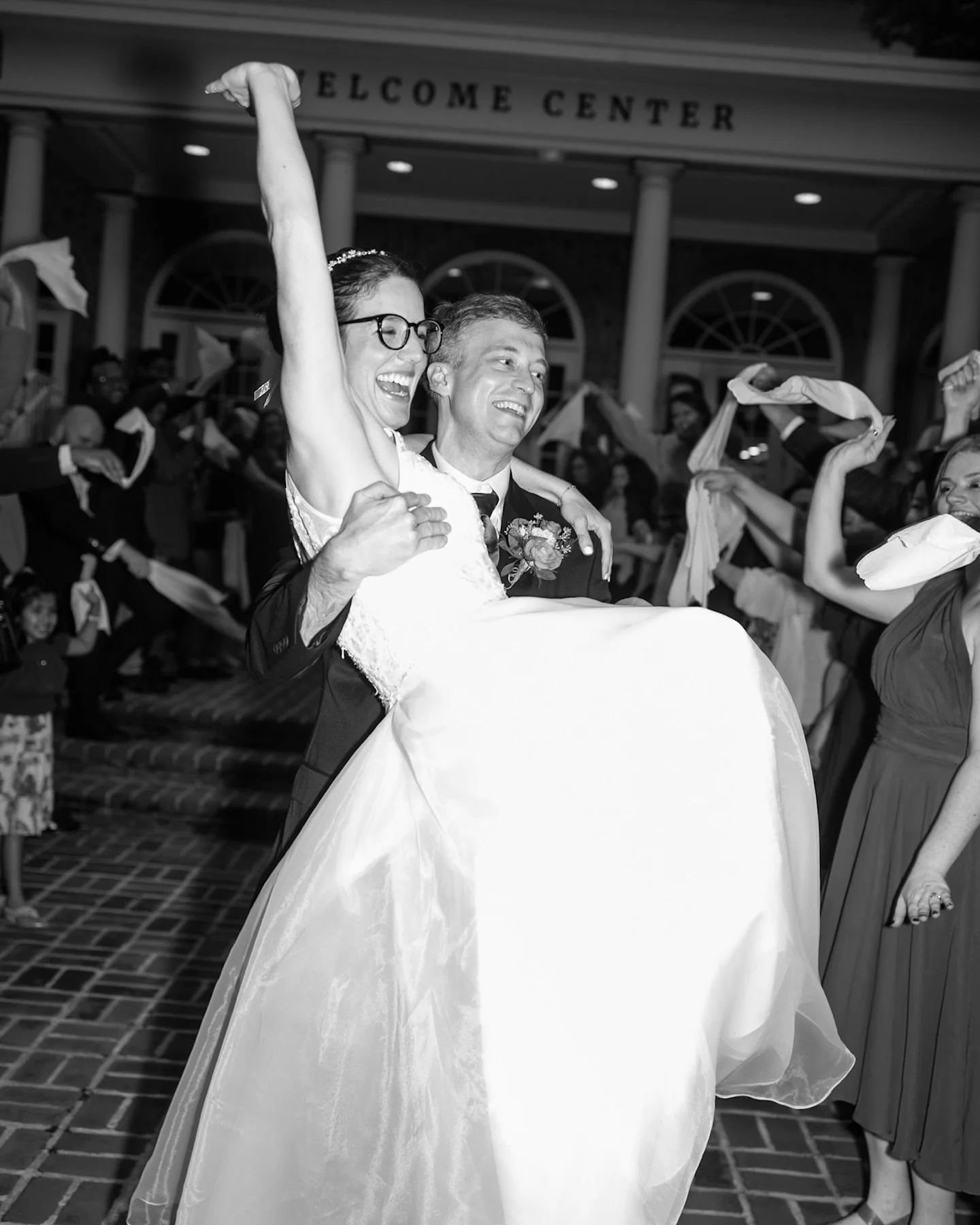 Those just married feels 🥹🤍

Had the best time this past weekend in Richmond with Hunter &amp; Kayla for their beautiful wedding which was totally THEM. Full of love, laughs, and their favorite people. 

Vendors:
Venue: Trinity United Methodist Chu