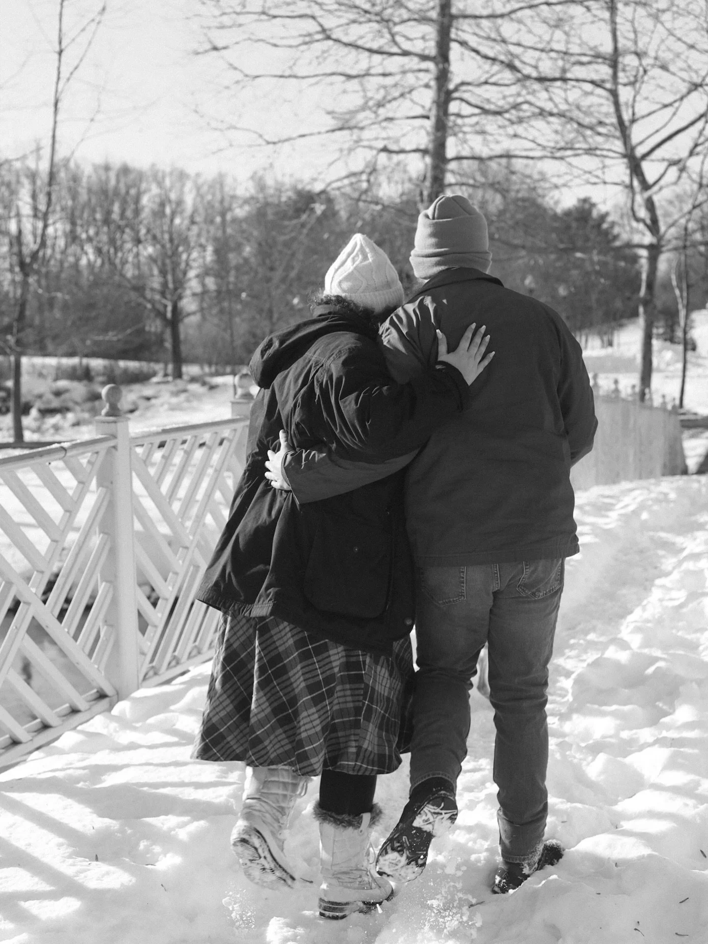 First snow of 2025 and suddenly I&rsquo;m right back at my grandma&rsquo;s kitchen table with hot cocoa, or out in the yard making lopsided snowmen and sledding with my cousins until our faces were frozen.

Life moves so quick now that it&rsquo;s wil