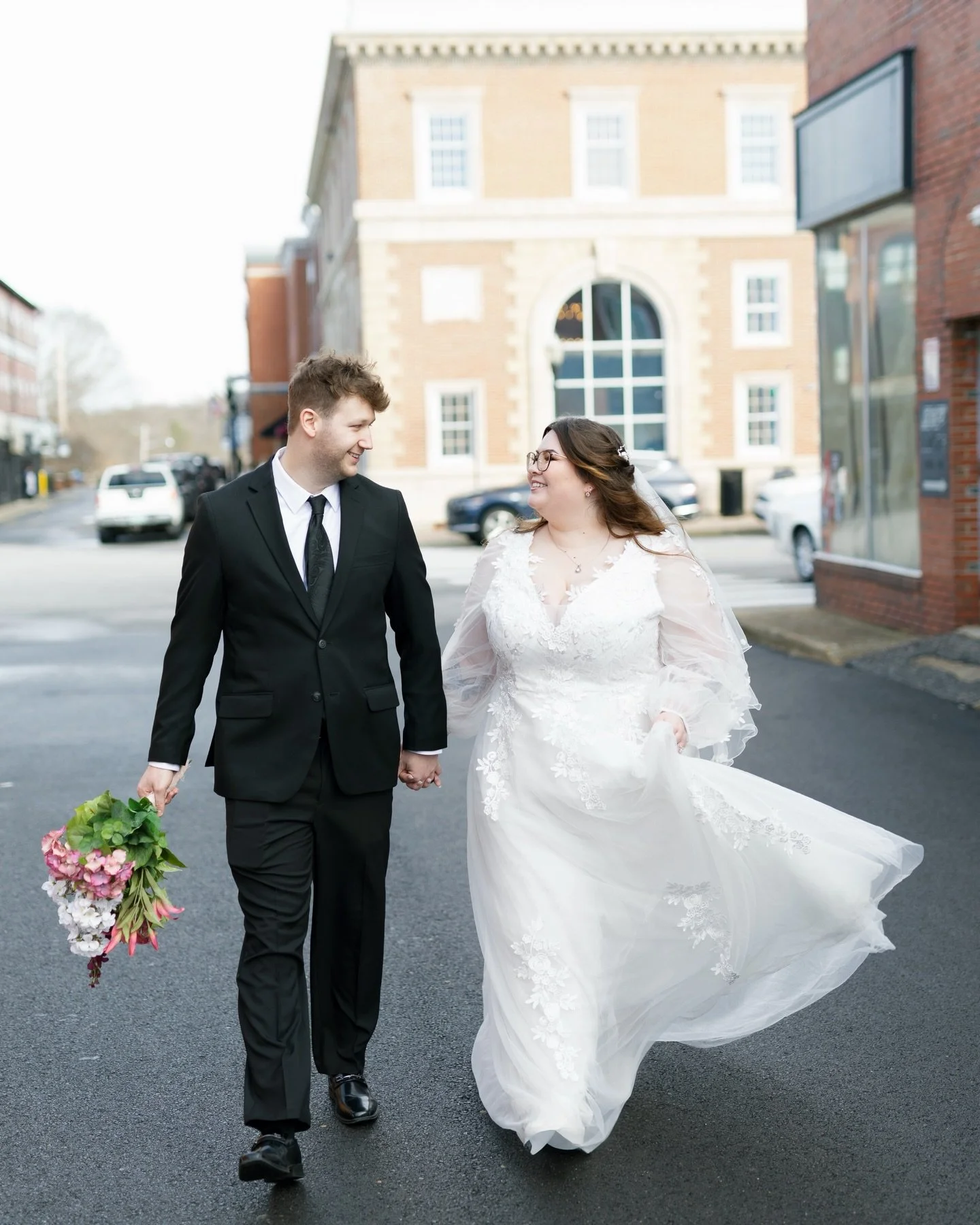 Makayla + Darian 

Yesterday was pure magic, and thank goodness the rain stopped just in time. After their short and sweet ceremony, we wandered through Leonardtown Square for their portraits, soaking in the charm, the laughter, and all the just-marr