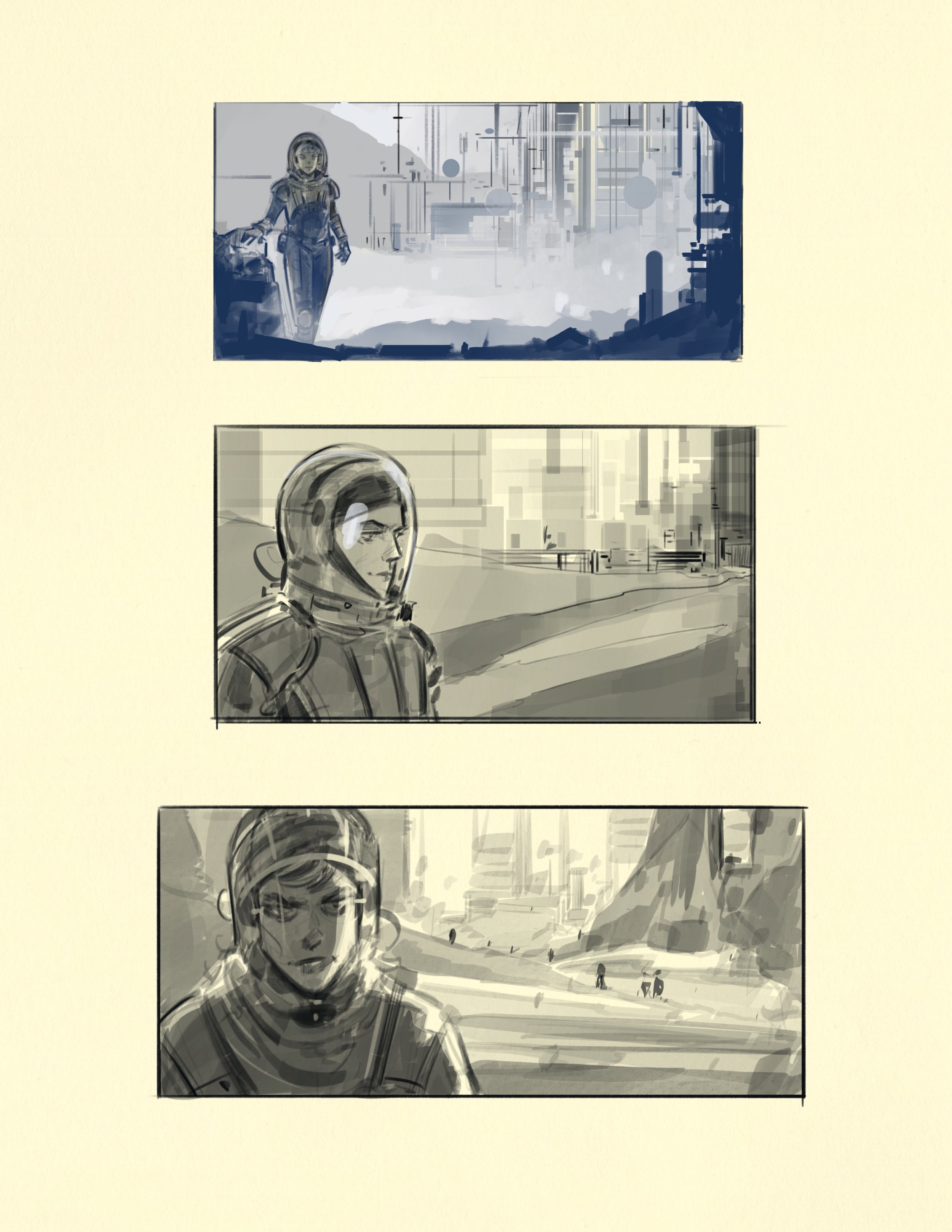 Cinematic Design for Marina