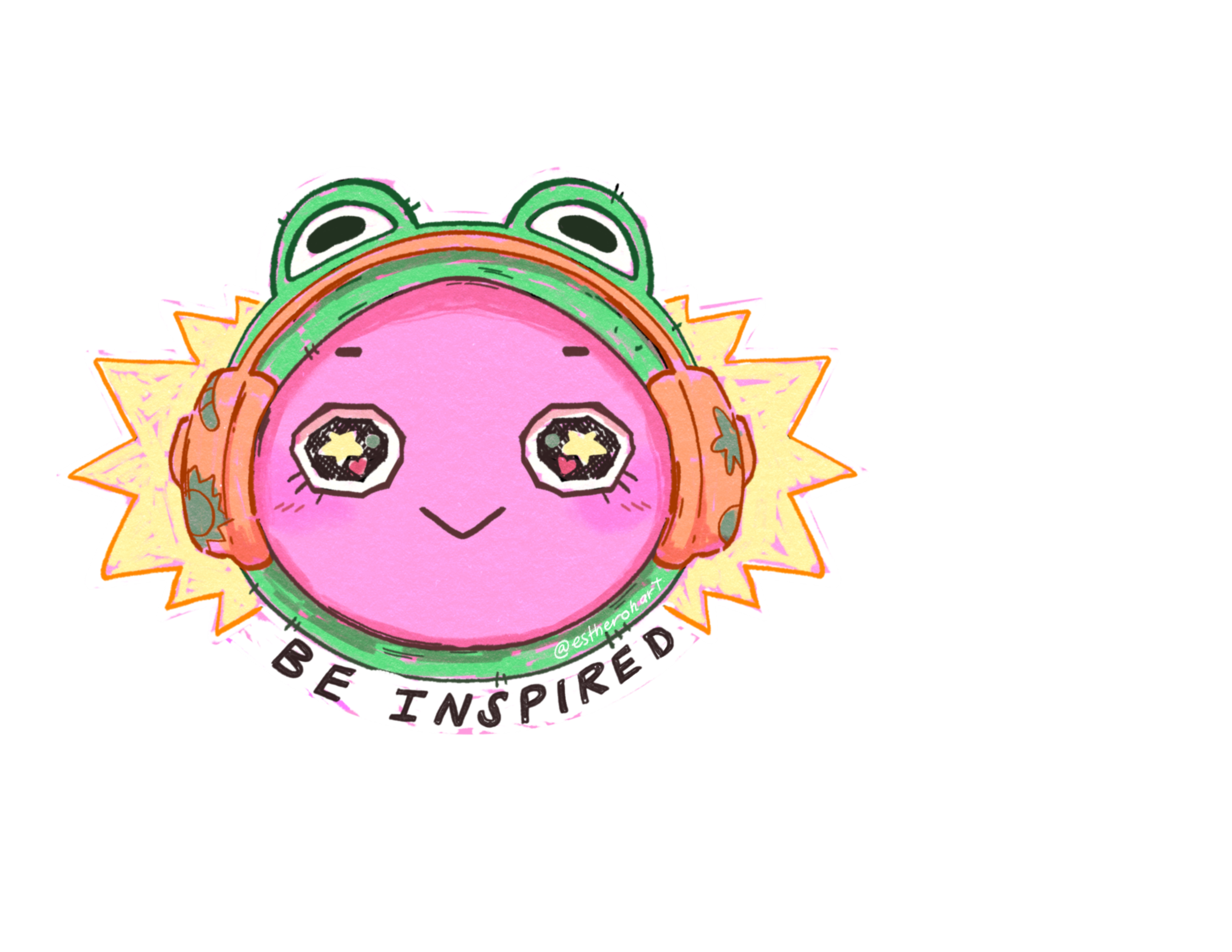 BE INSPIRED STICKER