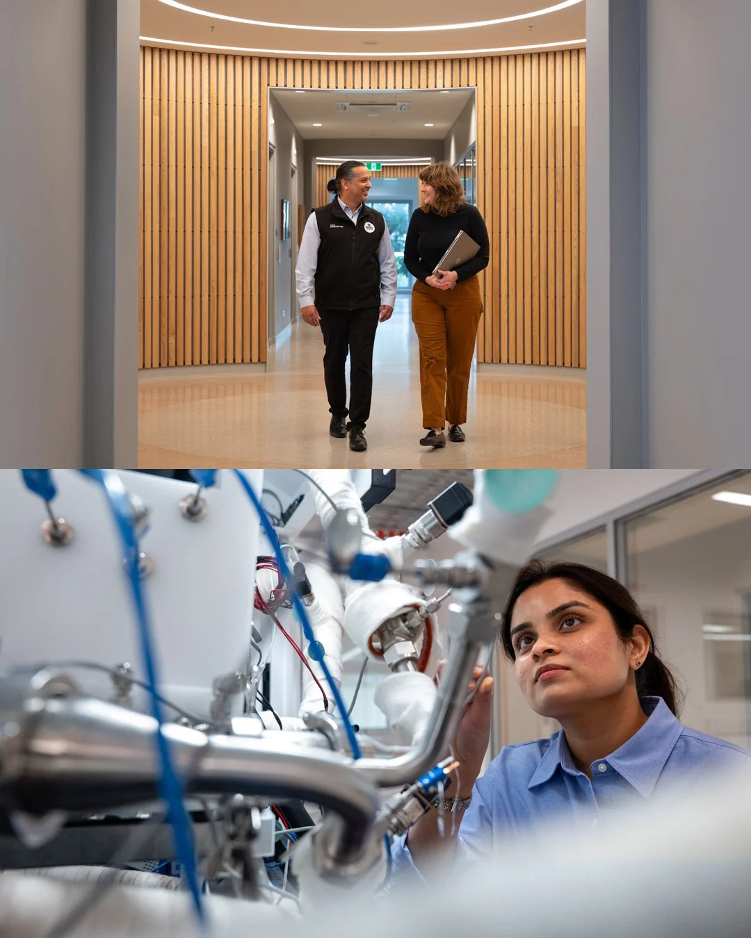 There's always a story behind the science.

I recently spent a day at the Deakin Hydrogen Hub capturing a new image library designed to showcase the people, spaces and innovation happening behind the scenes.

From researchers and technical specialist