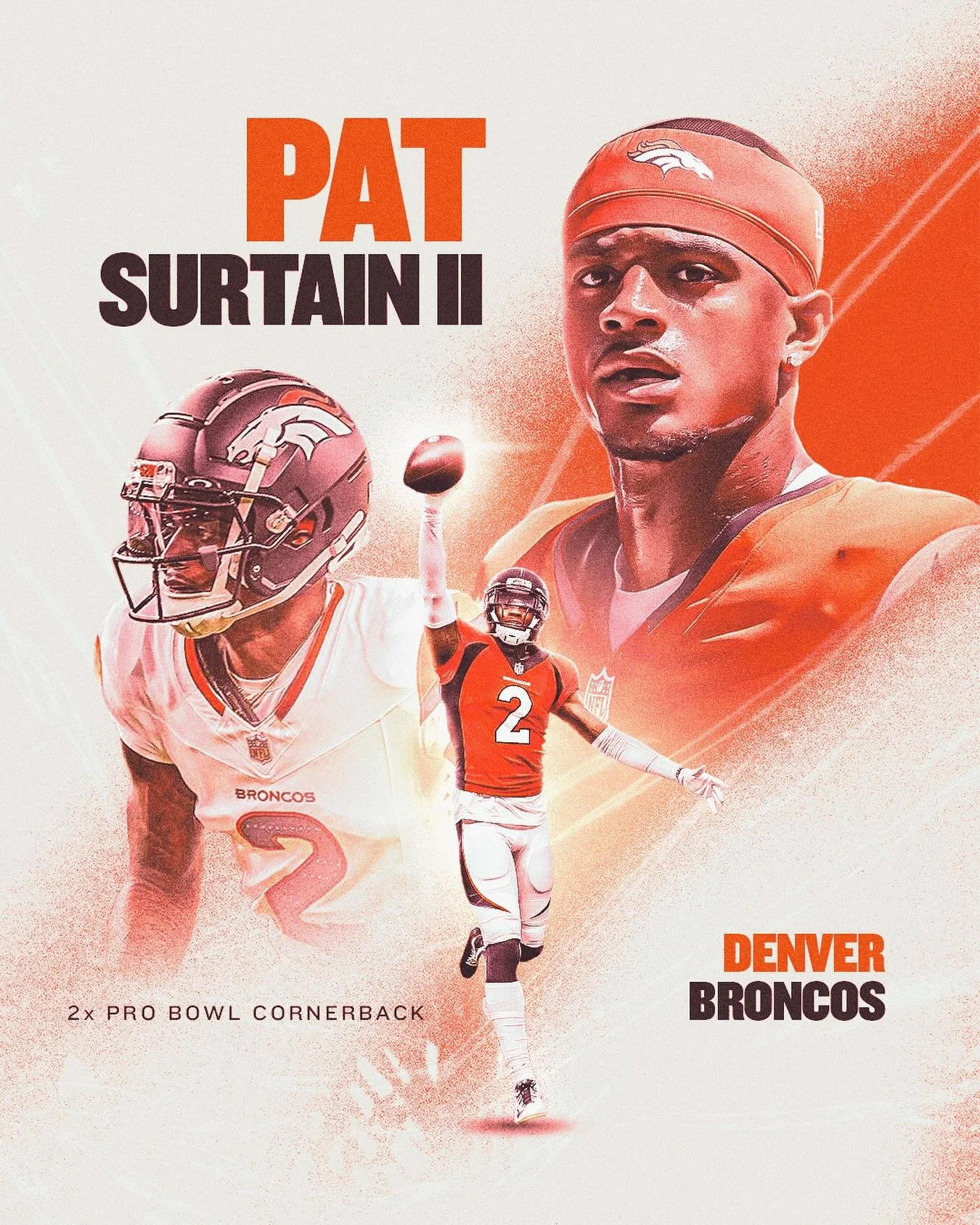 GAMEDAY | @broncos @patsurtainll 
-
#footballart #football #art #footballdesign #cornerback #graphicdesign #illustration #artwork #nfl #broncos #denverbroncos #patsurtain #beattheraiders #raiderhater #designinspiration #sportsart #sportsdesign #desig