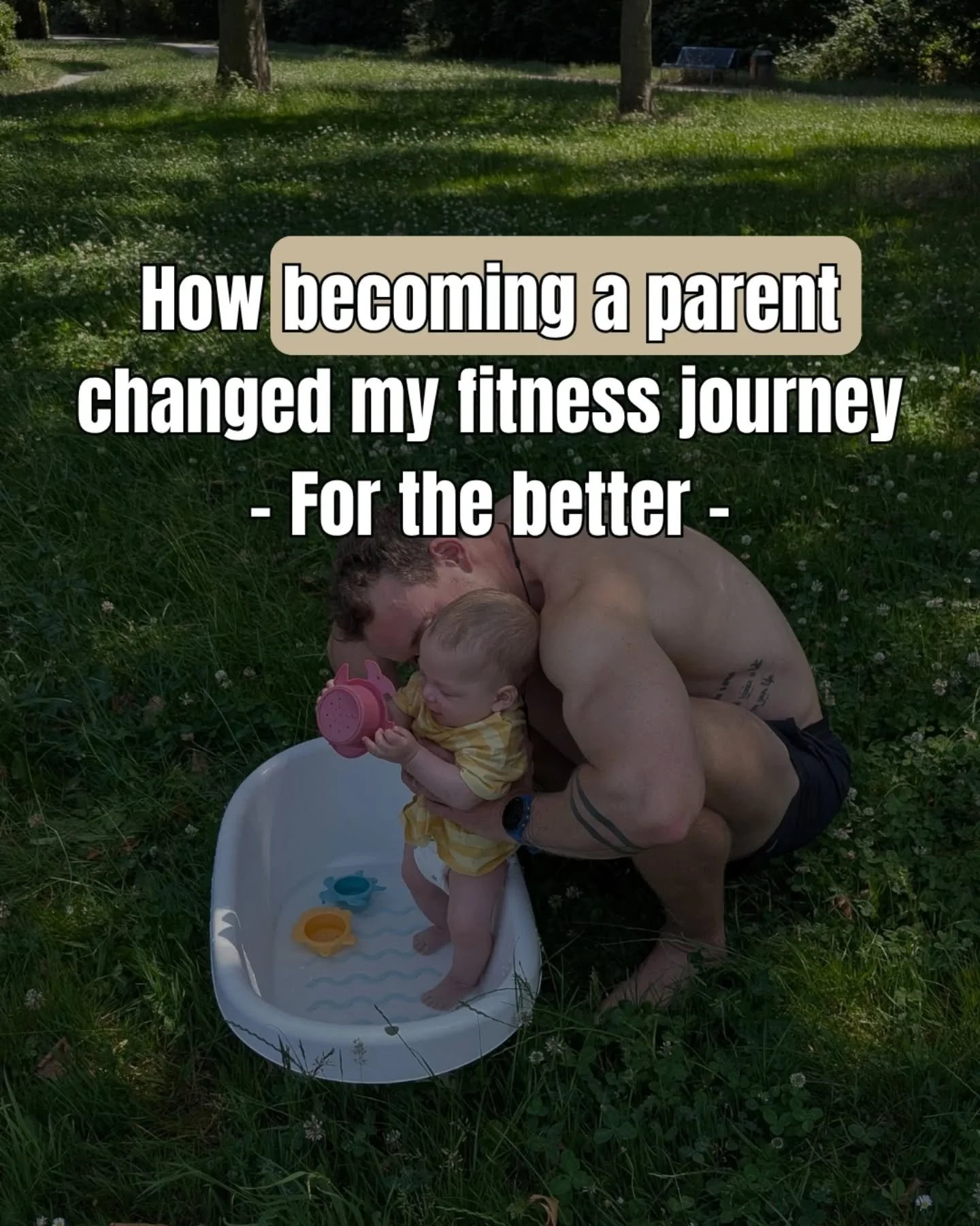 Unlike most people... 

Becoming a parent didn&rsquo;t end my fitness journey &mdash; it reshaped it.

I train more functionally.

I prioritize recovery.

And I think differently about food &mdash; especially now Louie&rsquo;s started solids.

My new