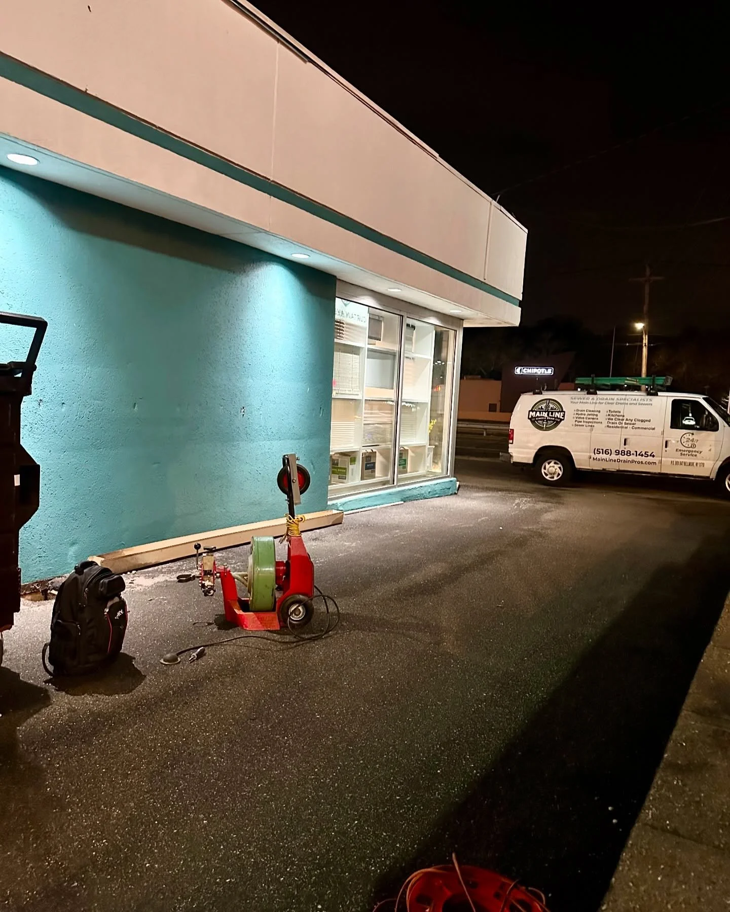 After experiencing constant sewer backups, a business owner called us, having previously hired a different company three times within a month. We found the brass plug on the &ldquo;trap-in&rdquo; side of the house trap hadn't been removed, causing si
