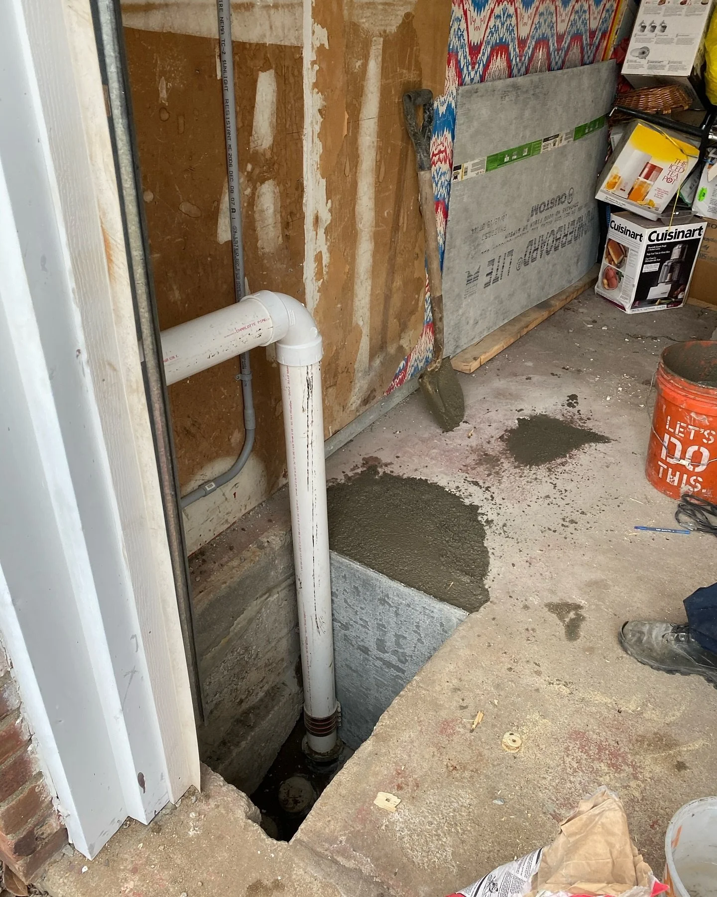 Today we replaced this 4&rdquo; House Trap in the south shore. This customer recently had the same house trap replaced less than a year ago by a different company! But they called @mainlinesewers after multiple backups and wanted a second opinion to 