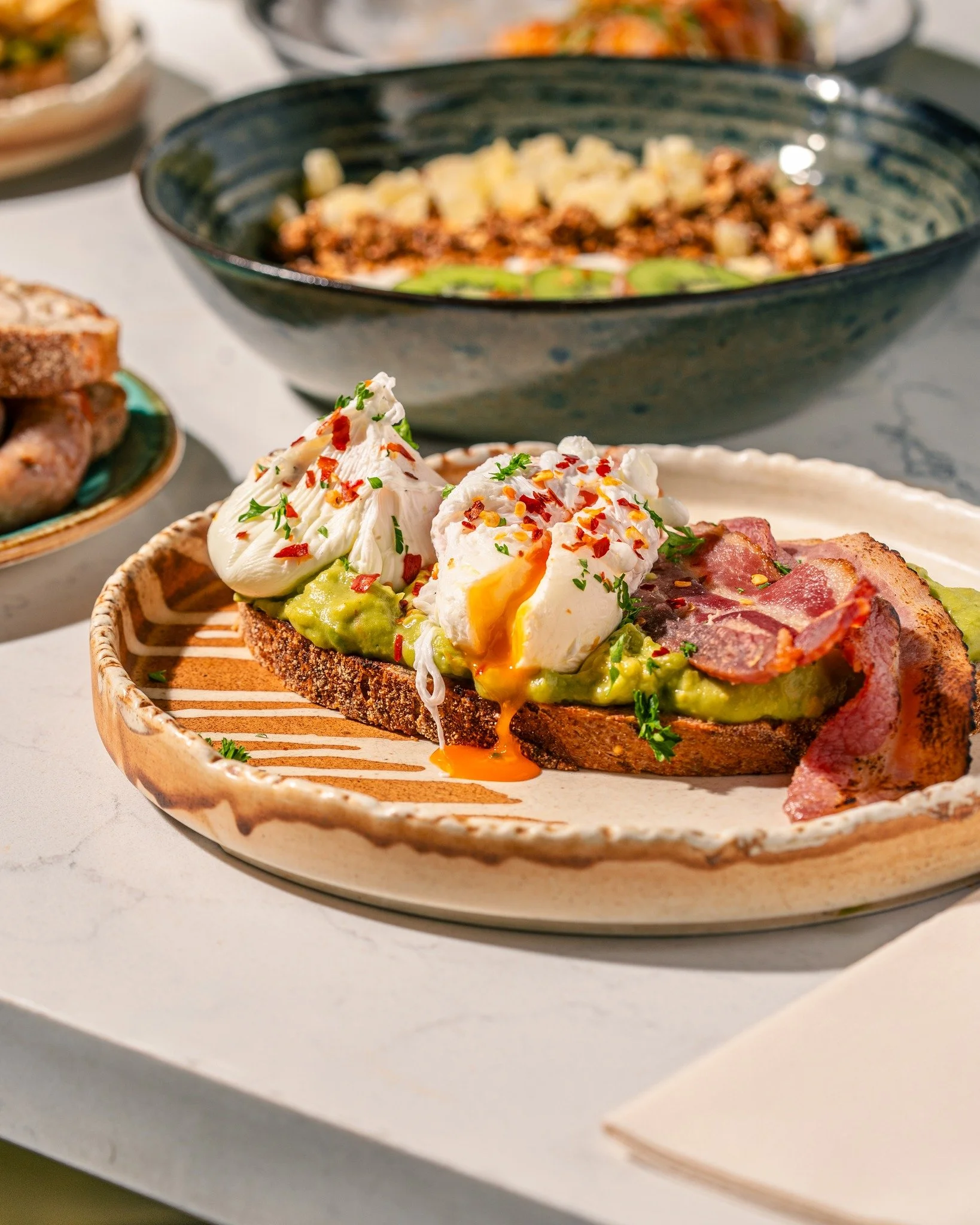 We are back open from 9am to fuel you up for your day! Join us for Breakfast, start your day properly. 

We have walk-in space available. You can also book a table via our website.