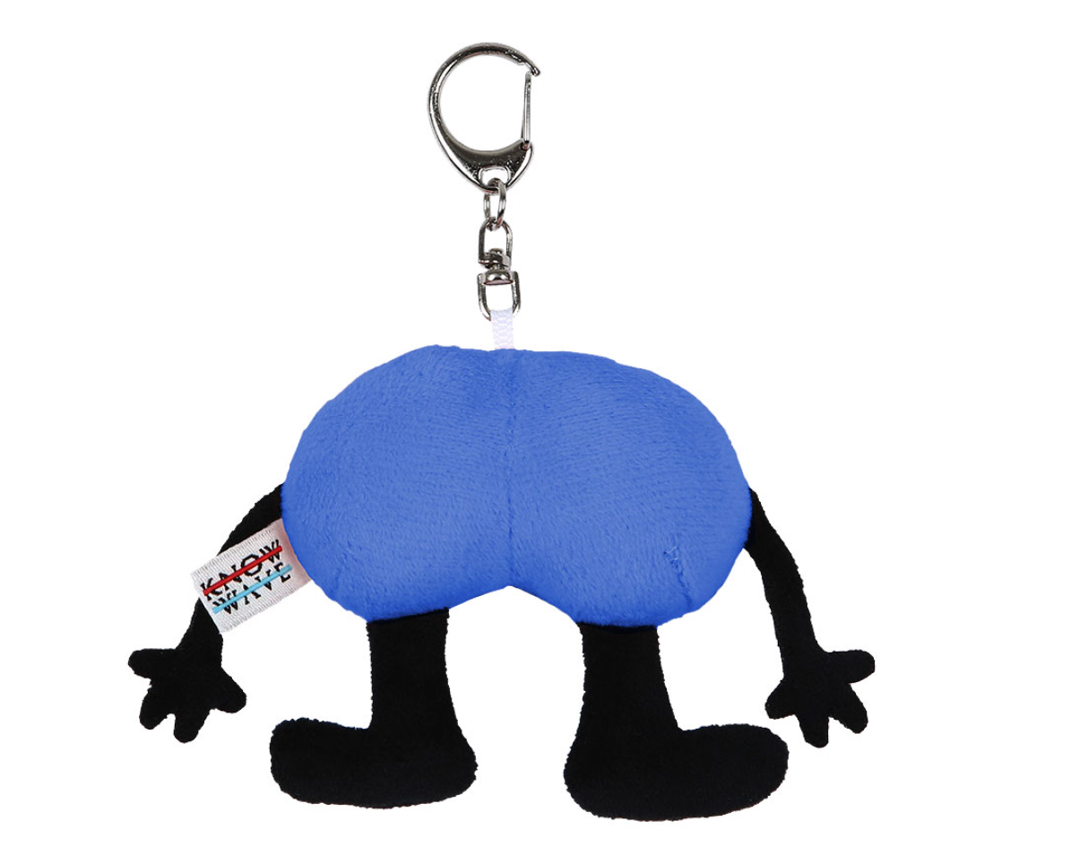 KNOWWAVE X AMUSE HIPPY KEYRING KNA067u (BLUE) 상세컷.PNG
