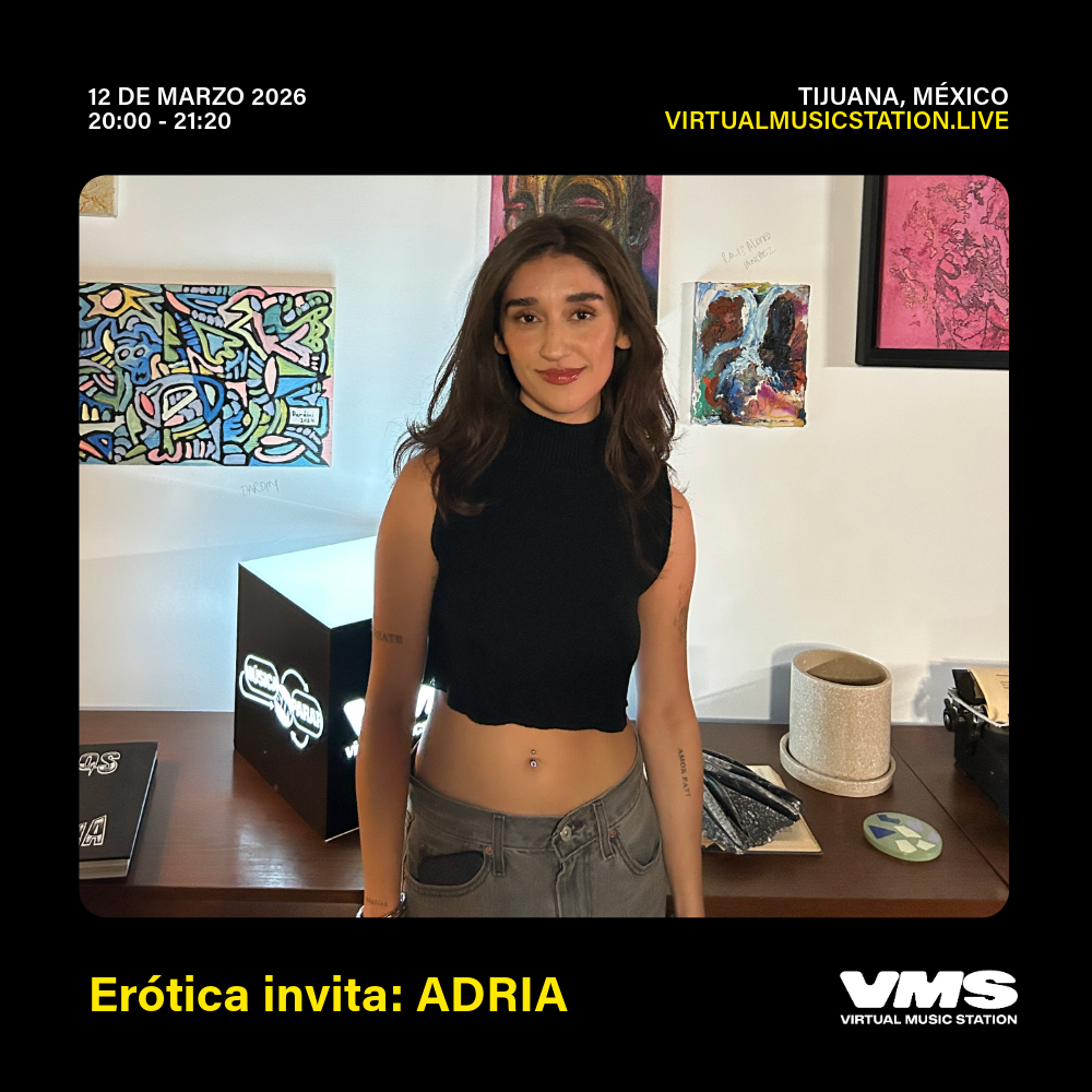 Erótica invita: ADRIA @ VMS RADIO - 12 de marzo 2026