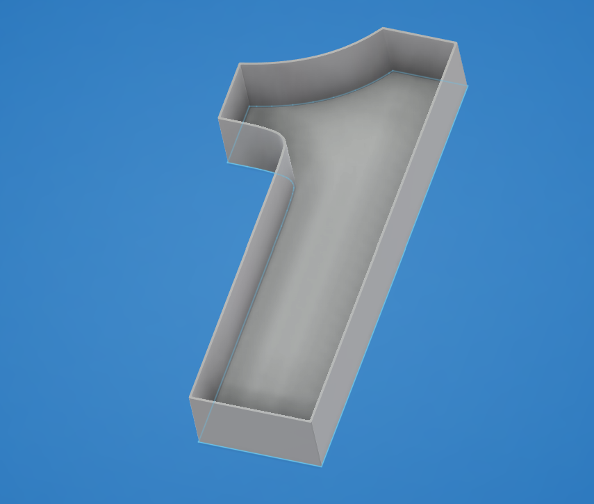 Charcuterie number one being created in 3d for a birthday party