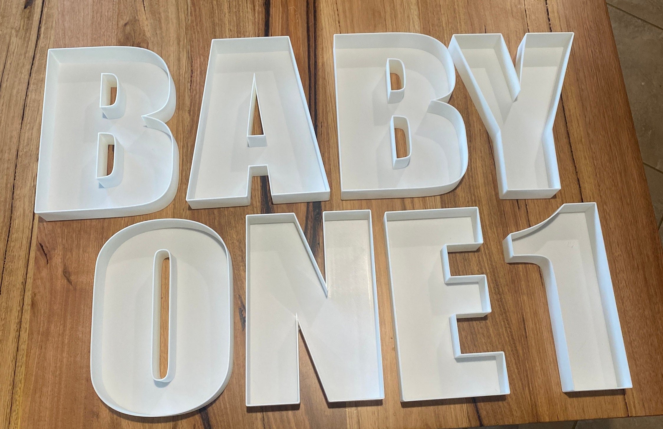 1st birthday-Baby letters