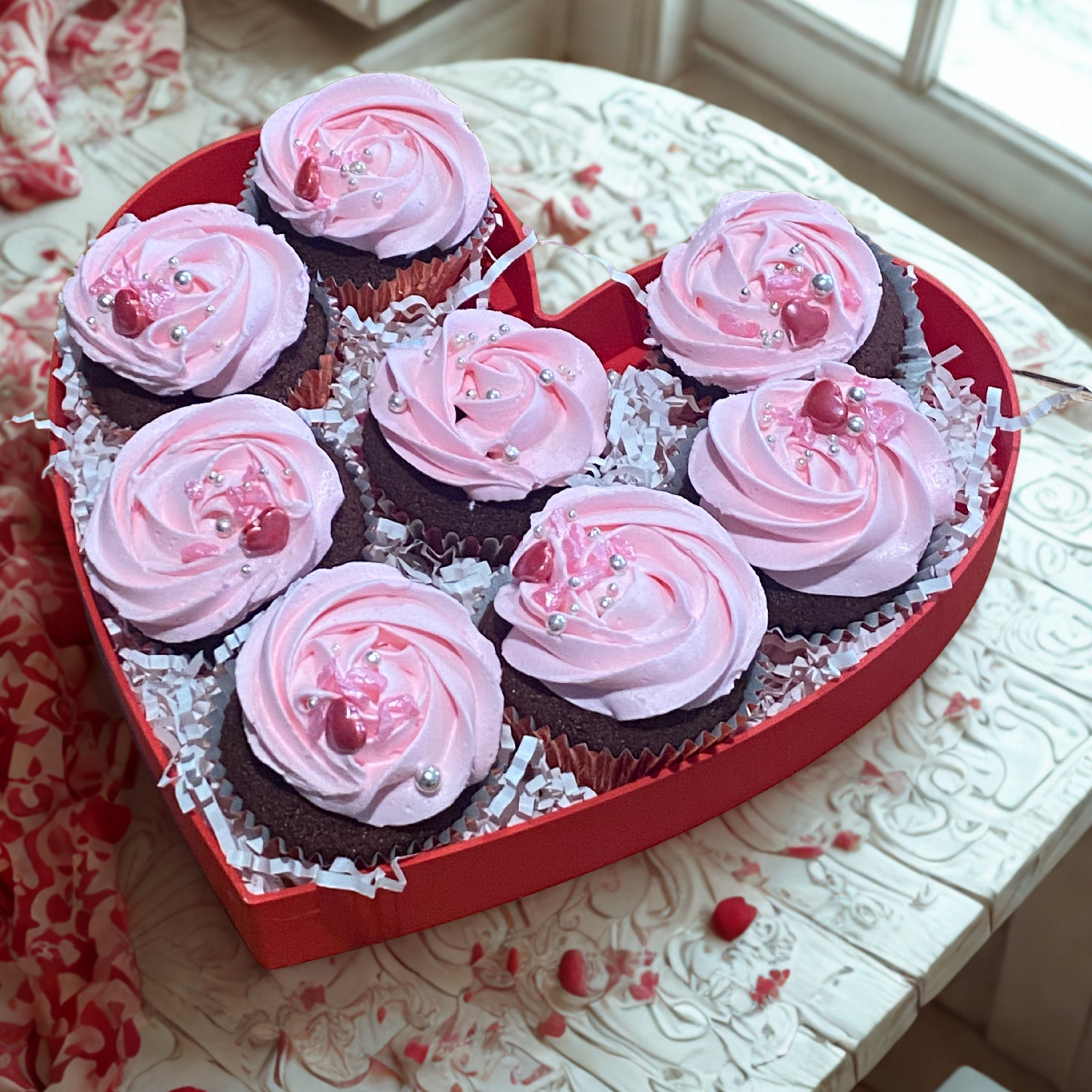Fillable Heart shape box