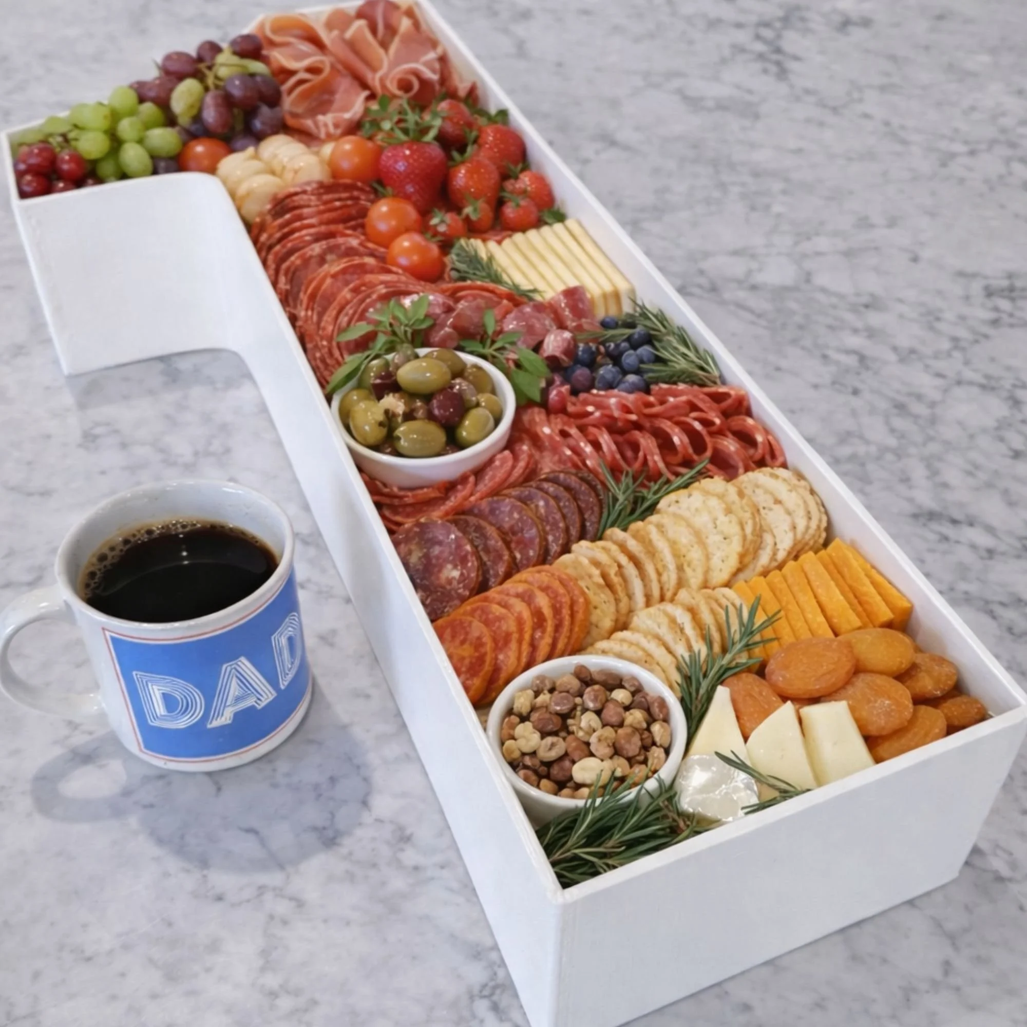 Number one birthday party charcuterie