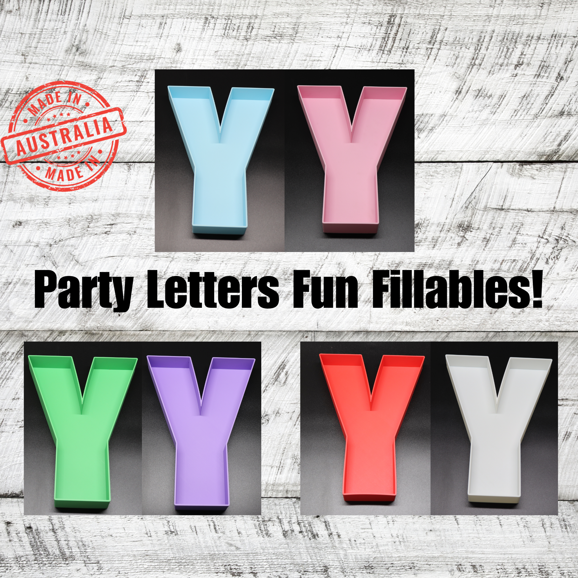 Charcuterie Letters and numbers