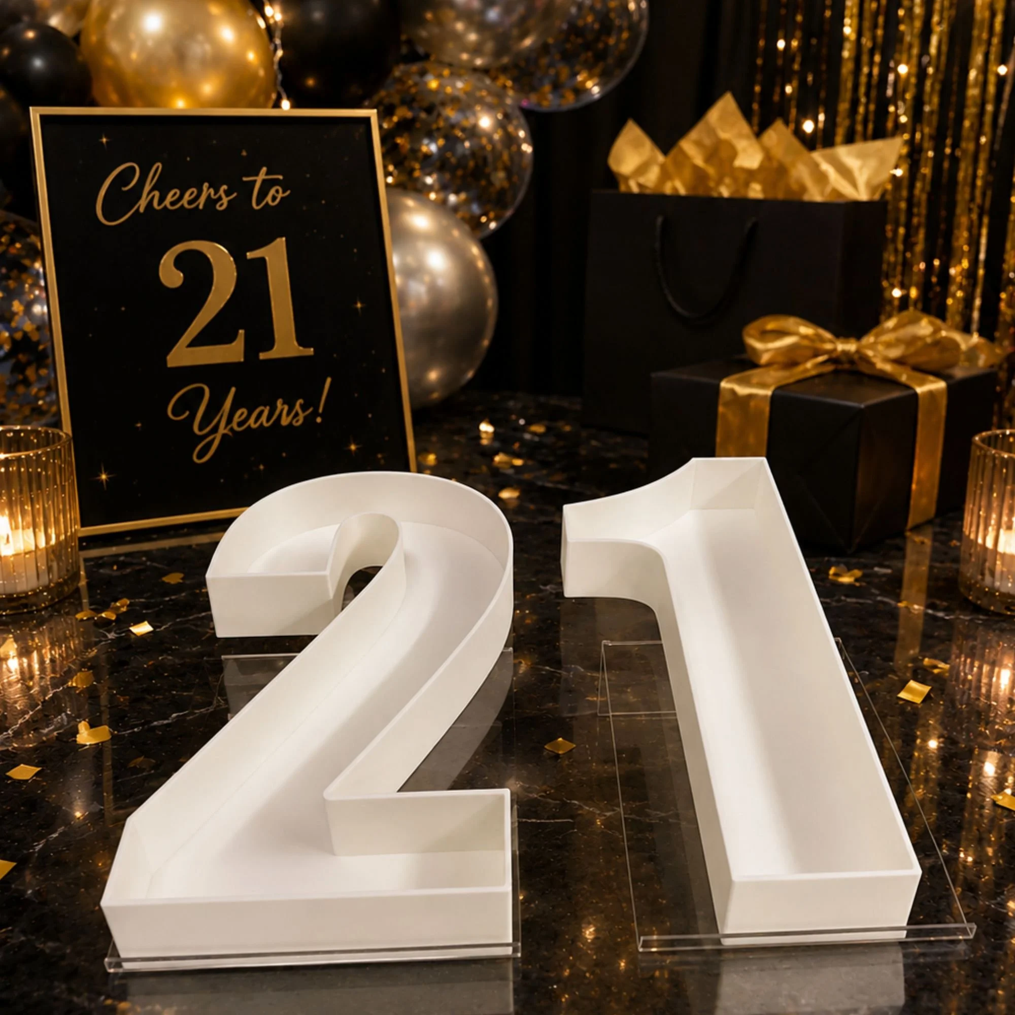 Fillable Number Trays – Charcuterie Number Boxes & Party Food Displays