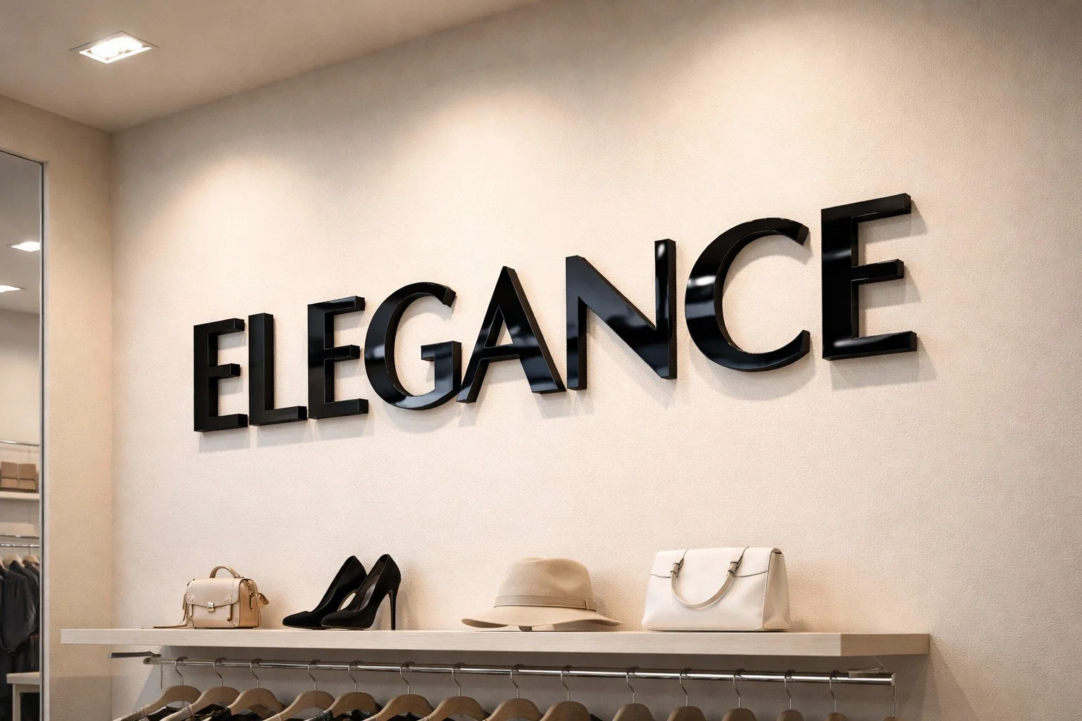 Acrylic Letters - Black, White, clear or Opal