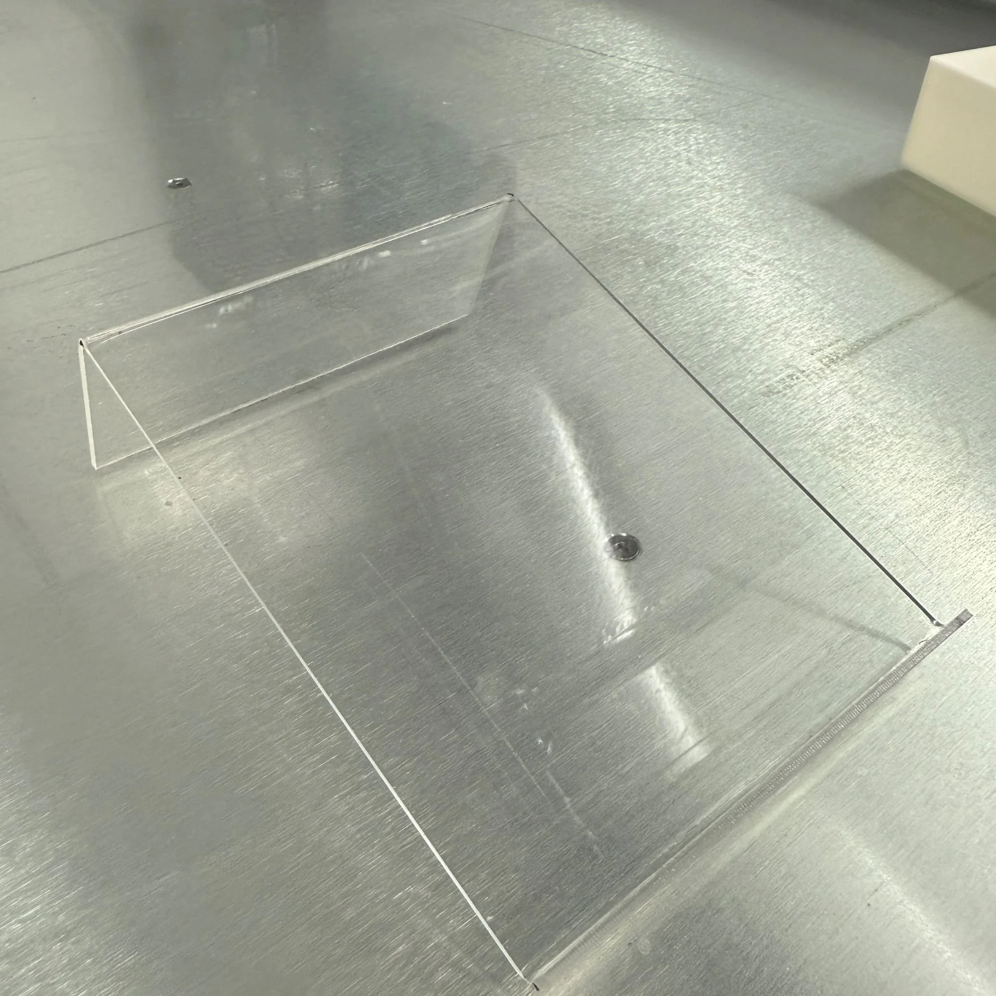 Acrylic party text display holder for fillable numbers