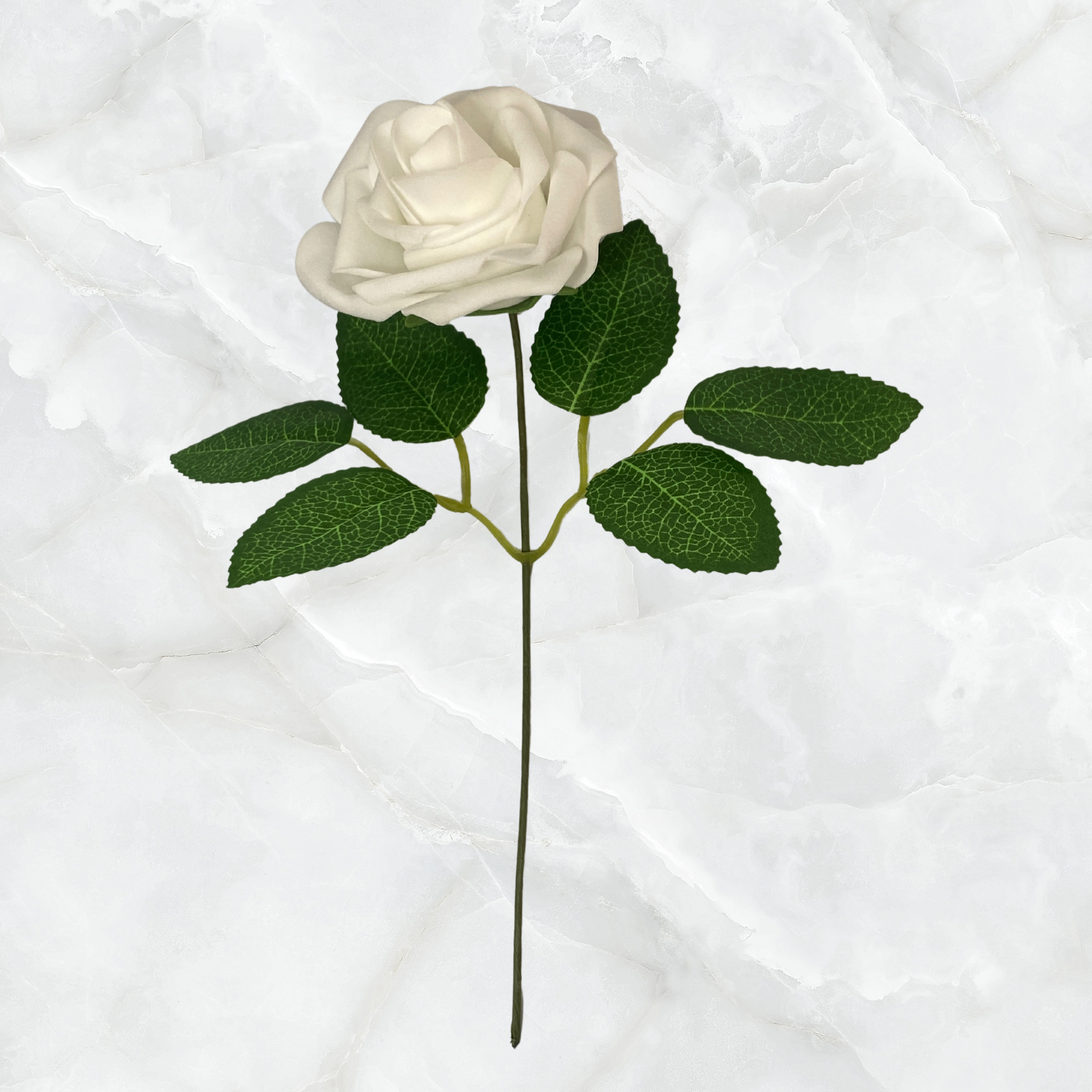 Love your valentine with white or red roses