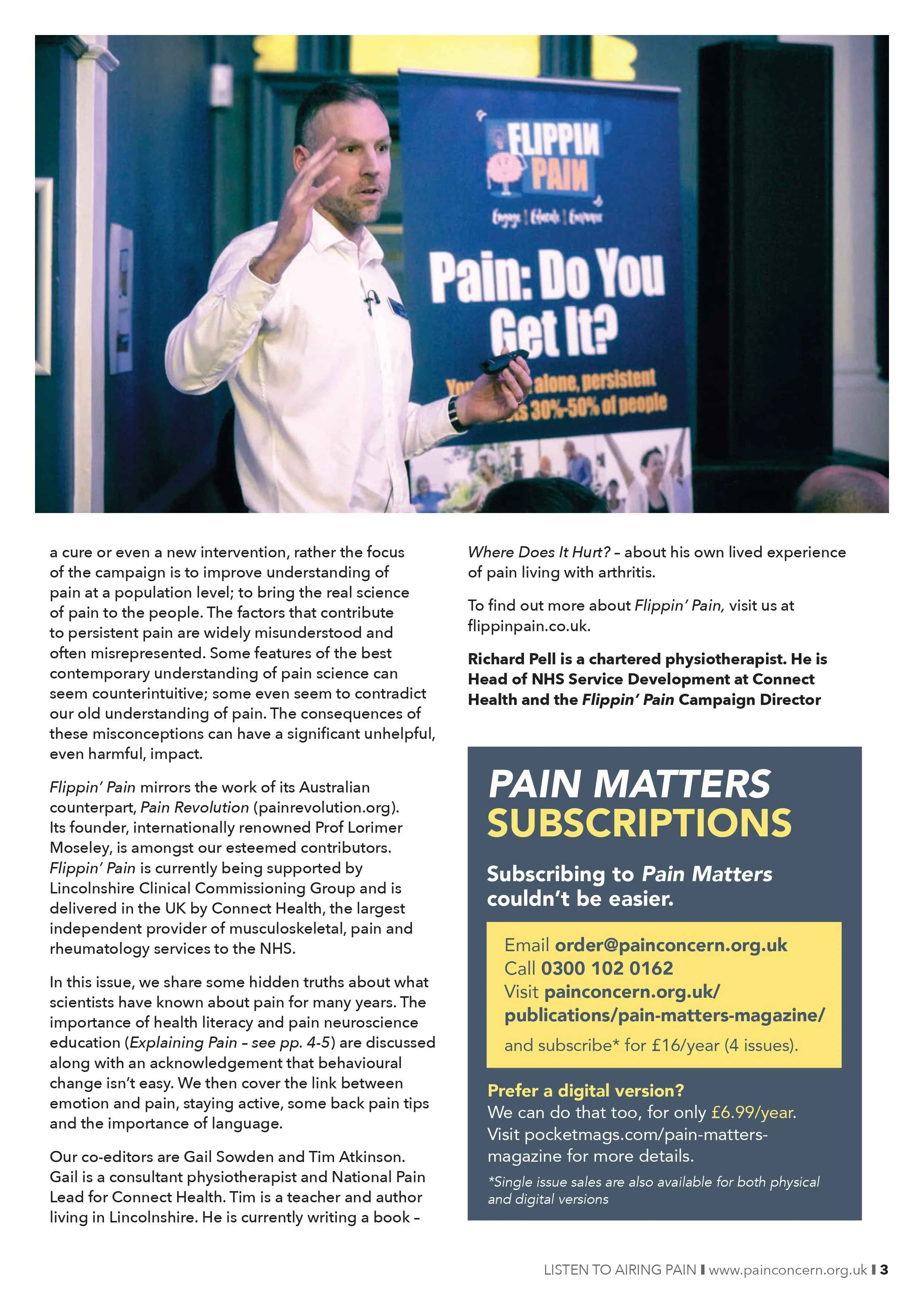 Pain Matters Page 3