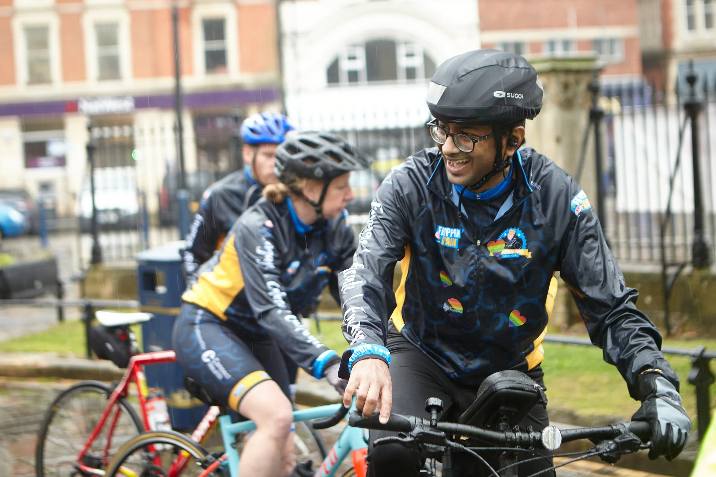 On yer bike: join the Flippin’ Pain peloton!