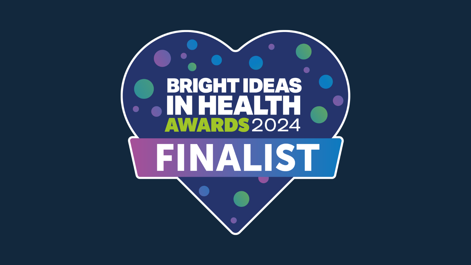 Our bright ideas make the shortlist!