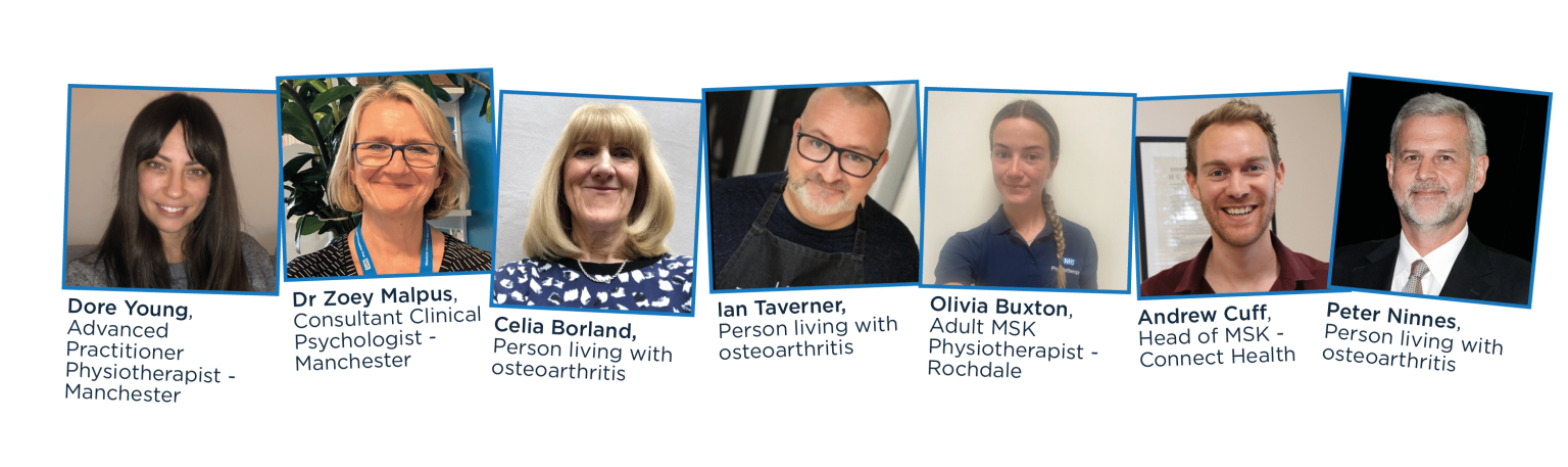 Photos of the panellists: Dore Young, Dr Zoey Malpus, Celia Borland, Ian Taverner, Olivia Buxton, Andrew Cuff, and Peter Ninnes.