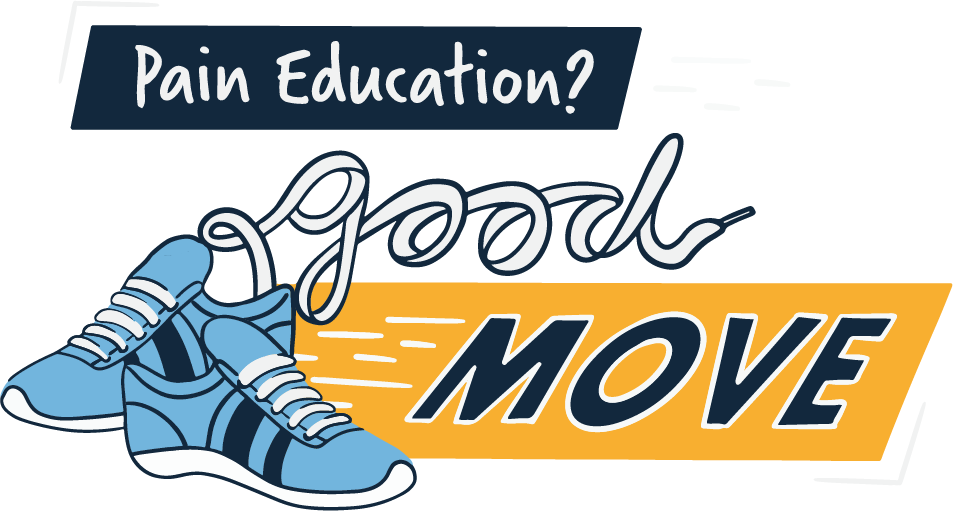 Logo for Pain Education? Good Move!