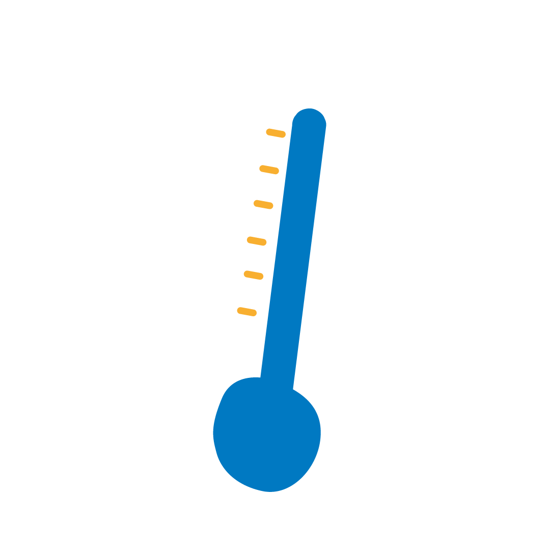 A thermometer