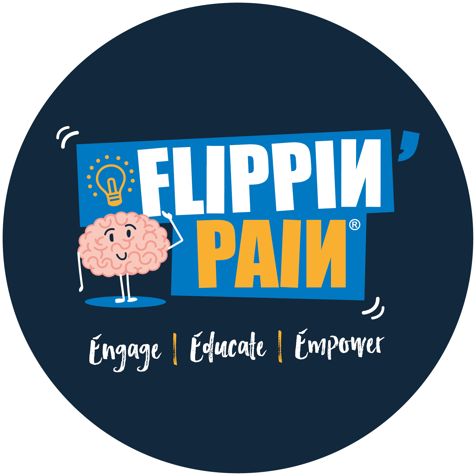 The Flippin' Pain logo.