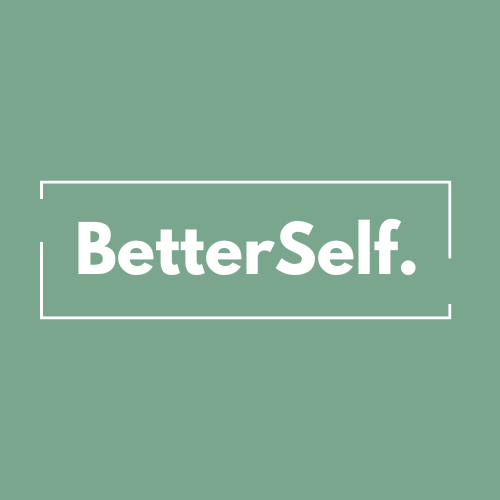 Green background with white text that says 'Better Self.'