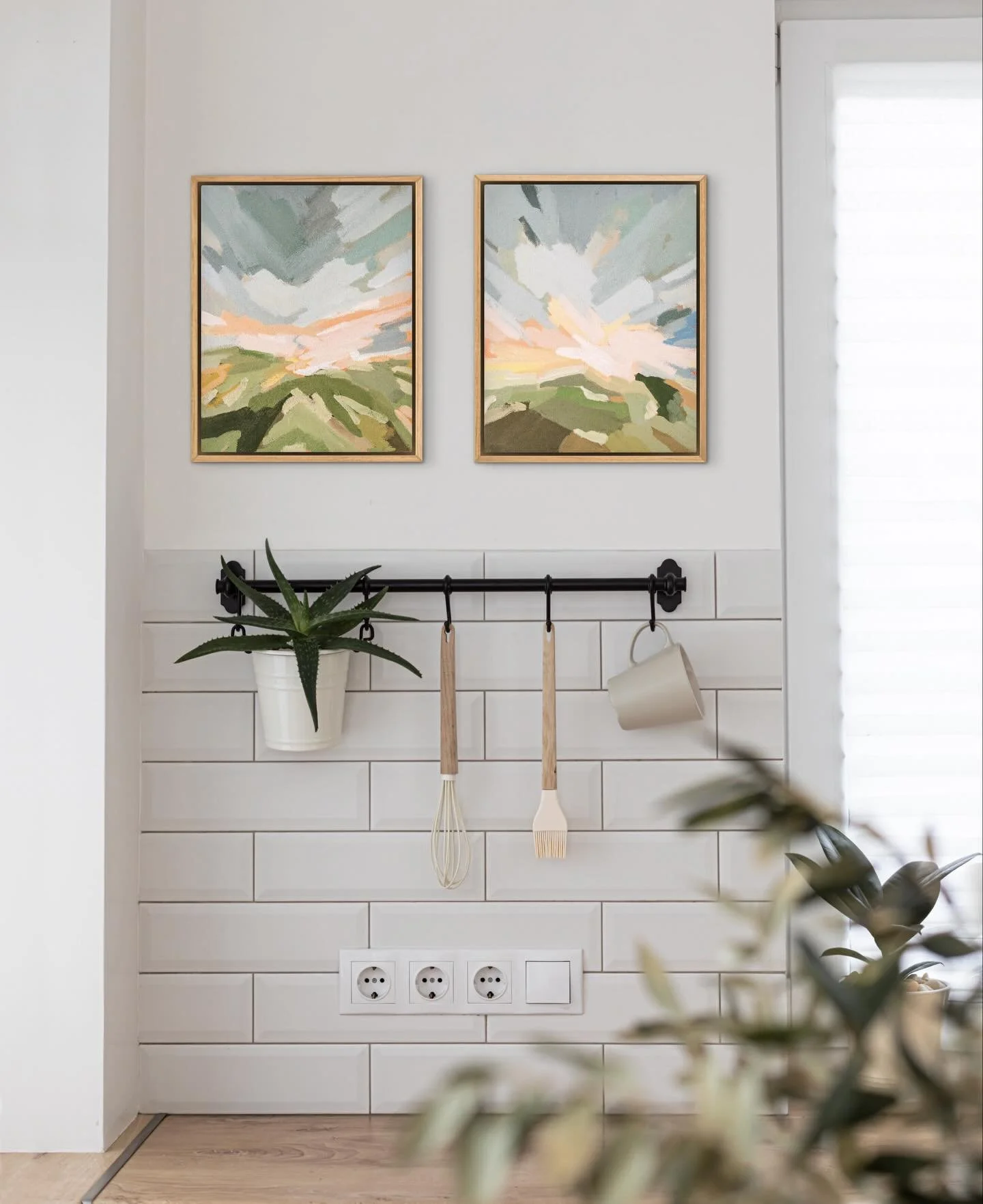 Colorful, yet calming works that bring a quiet sense of life into a space.

I&rsquo;m sharing a small look inside the studio this week as I prepare for a studio sale of earlier paintings before the studio transitions in preparation for our move.

✨ T